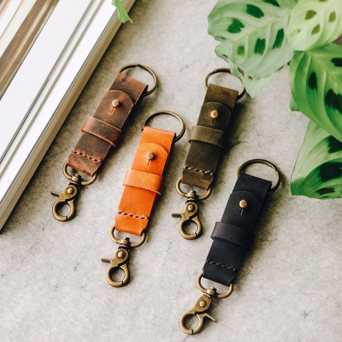 Leather Keychain