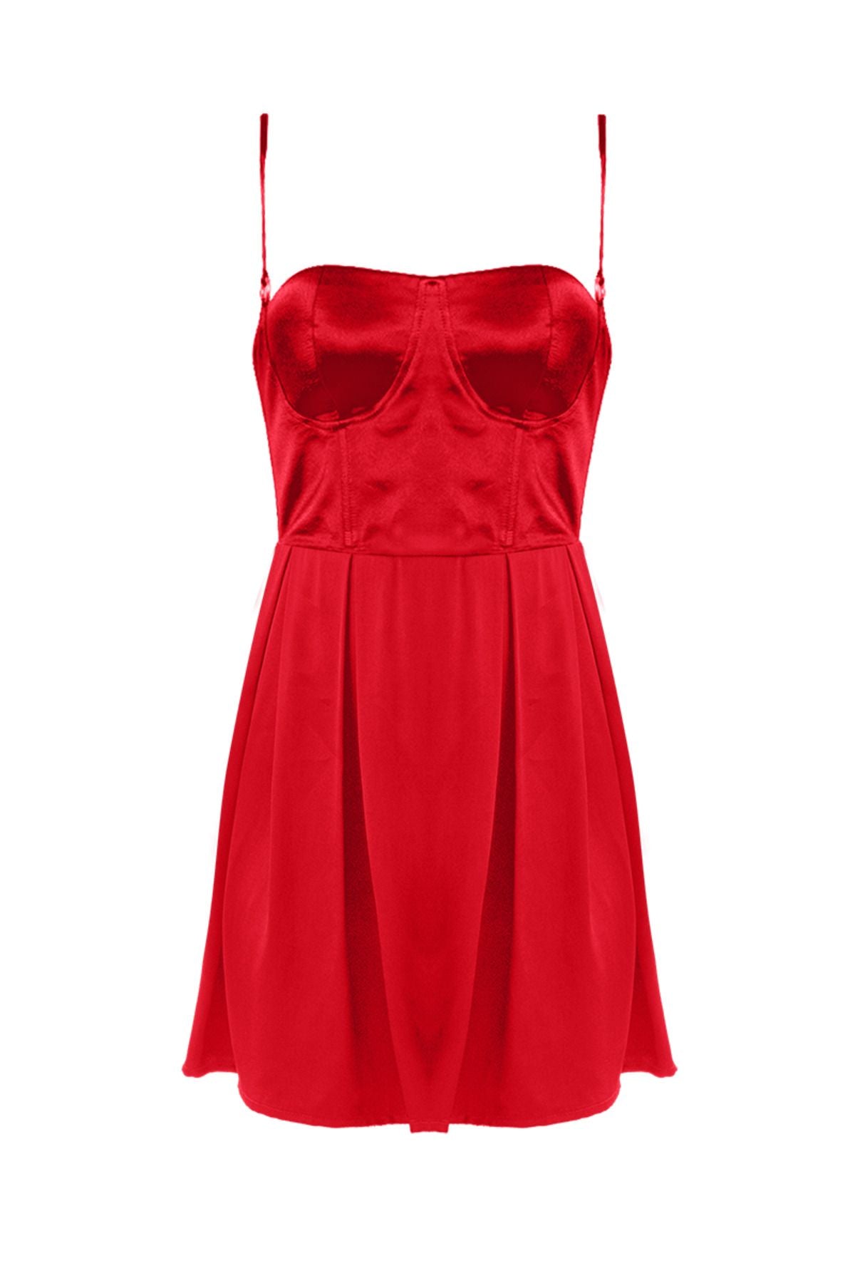 Scarlet Mini Bustier Dress