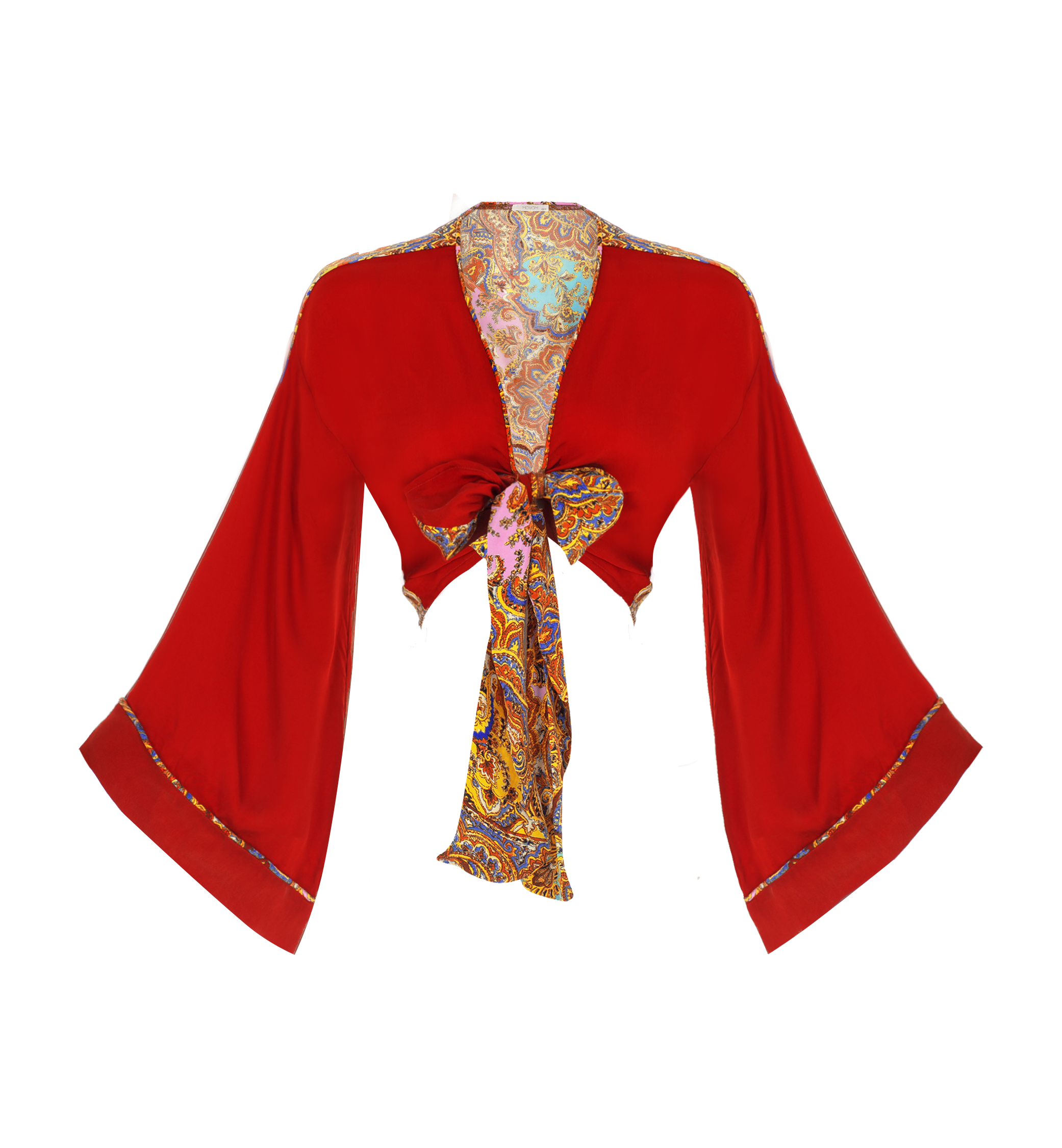 Poppy Tie Front Blouse