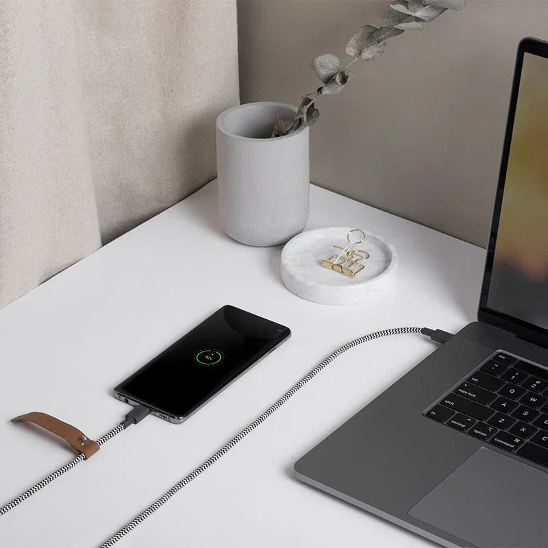 Fast Charging Cable Zebra (USB-C to USB-C & 1.2m)