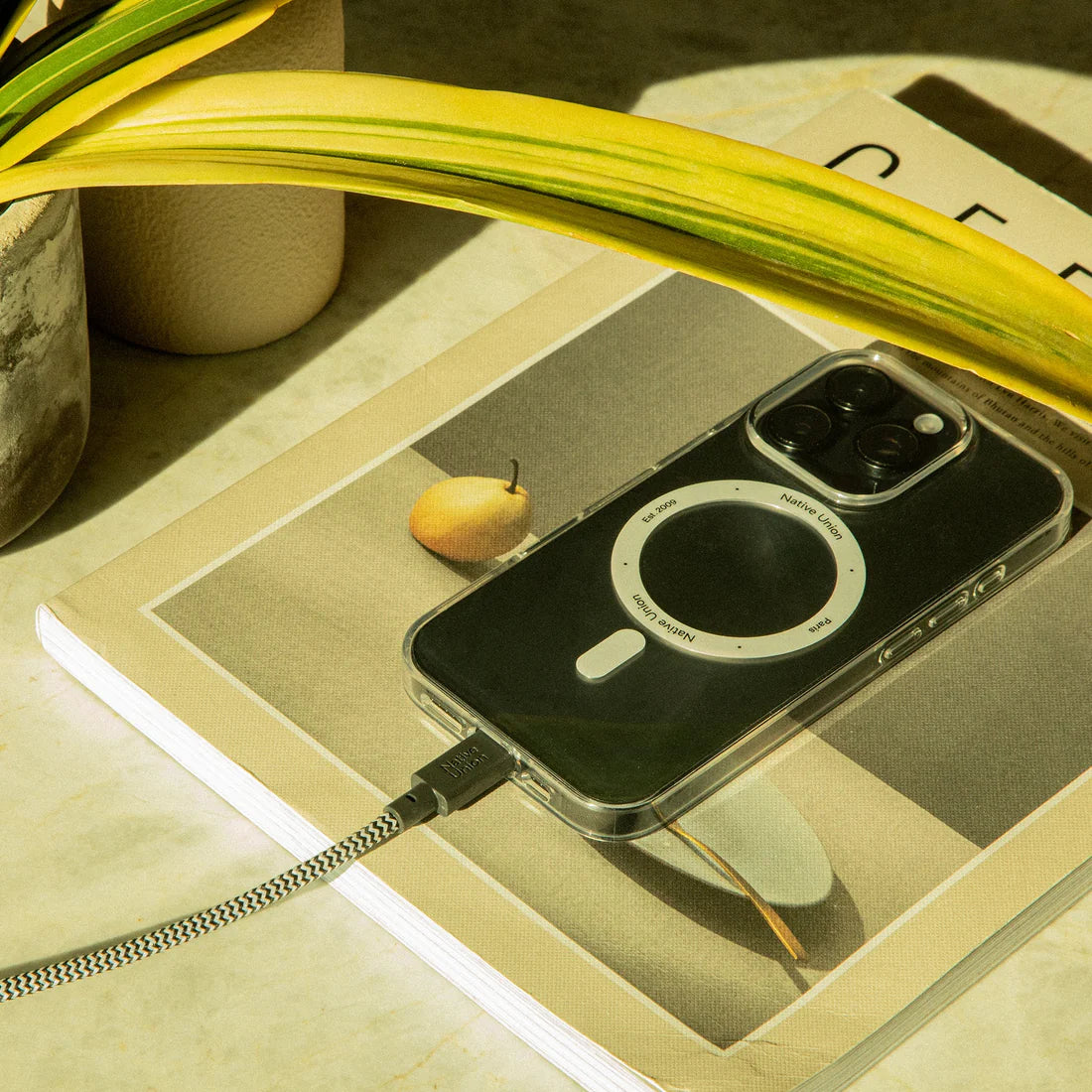 Belt Charging Cable XL Zebra (USB-C to USB-C & 3m)