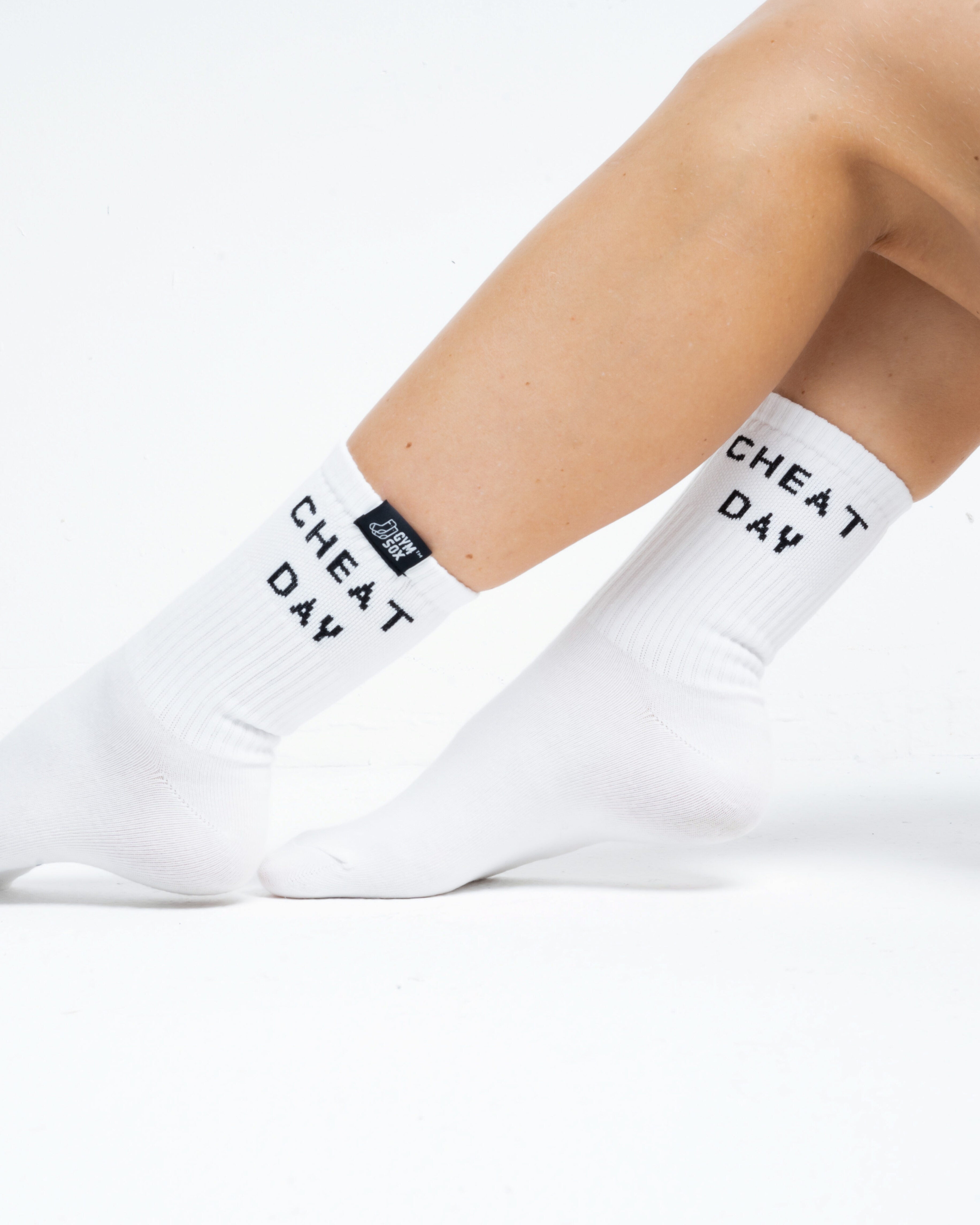 Dubai, UAE, Shopiva Gym Sox Cheat Day Socks – unisex cotton motivational socks