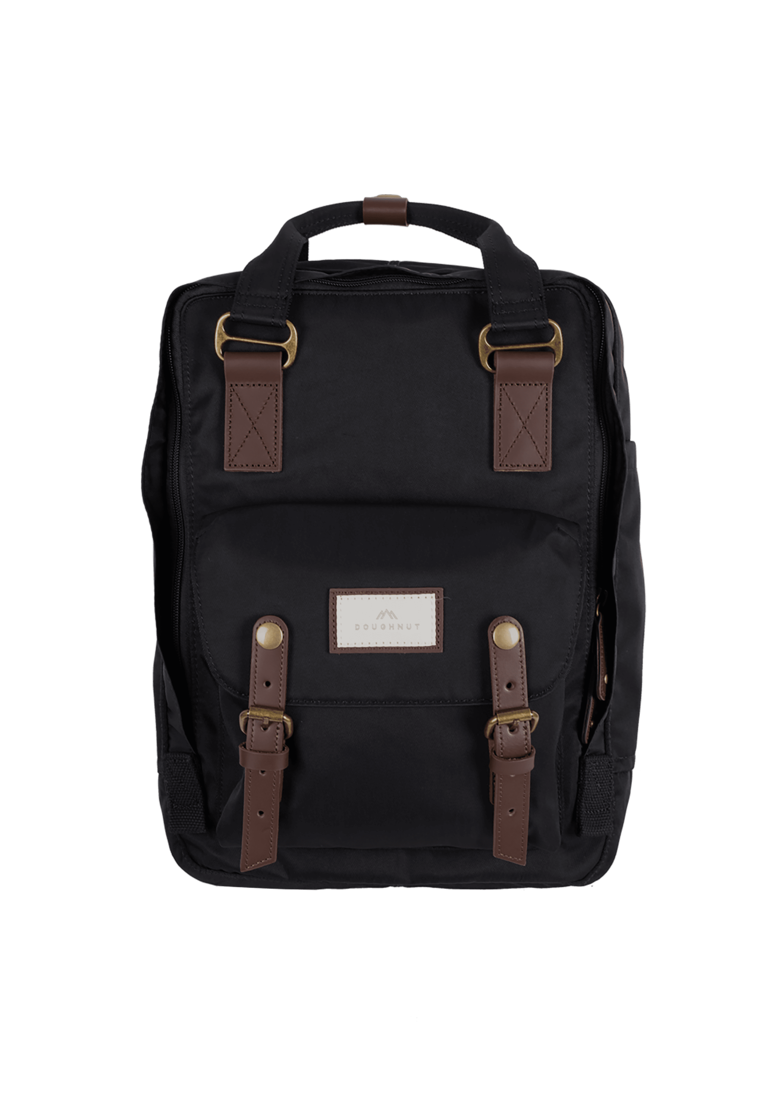 Dubai, UAE, Shopiva Doughnut Macaroon Black Backpack – unisex everyday bag