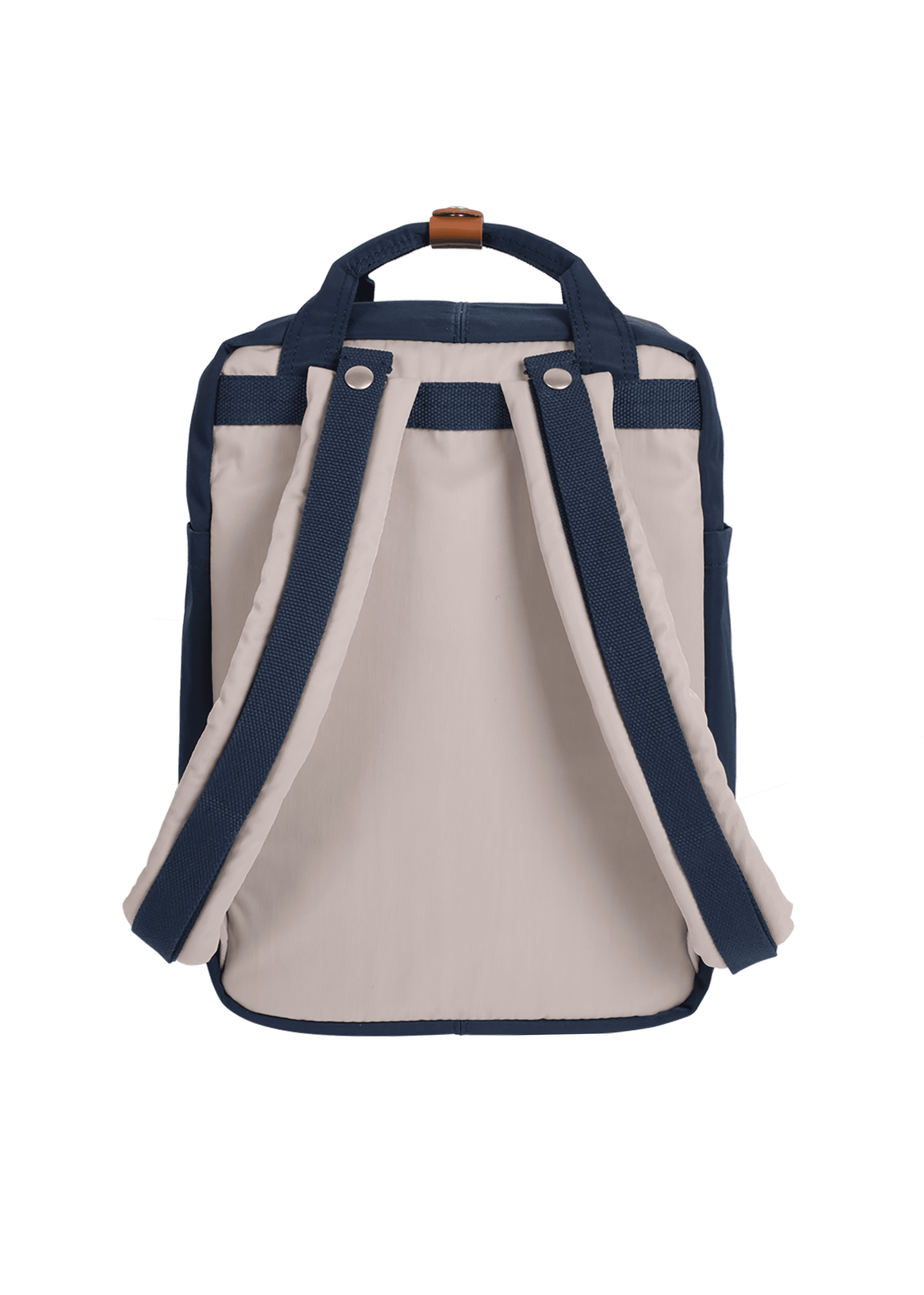 Dubai, UAE, Shopiva Doughnut Macaroon backpack with leather trimming detail