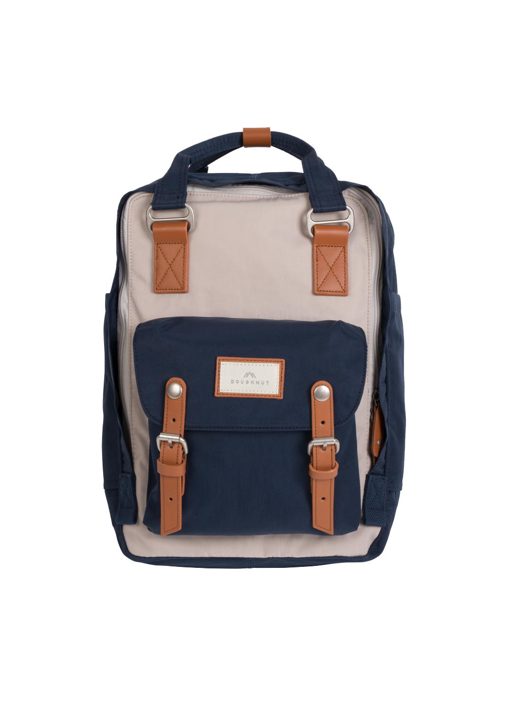 Macaroon - Ivory x Navy