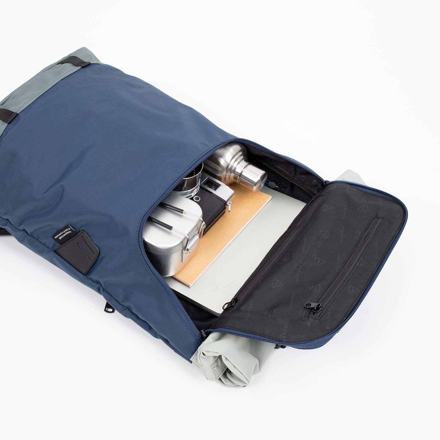 Christopher Go Wild Series Navy x Grey Backpack