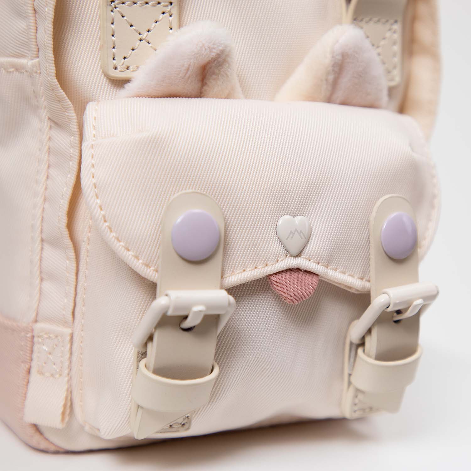 Macaroon Tiny Fairies & Friends Series Crossbody Bag - Sheer Pink x Powder Purple