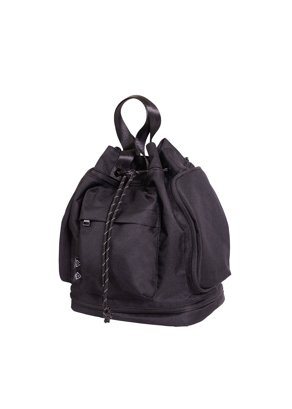 Doughnut Pyramid Nomad Series Black Backpack – 3-in-1 convertible backpack crossbody