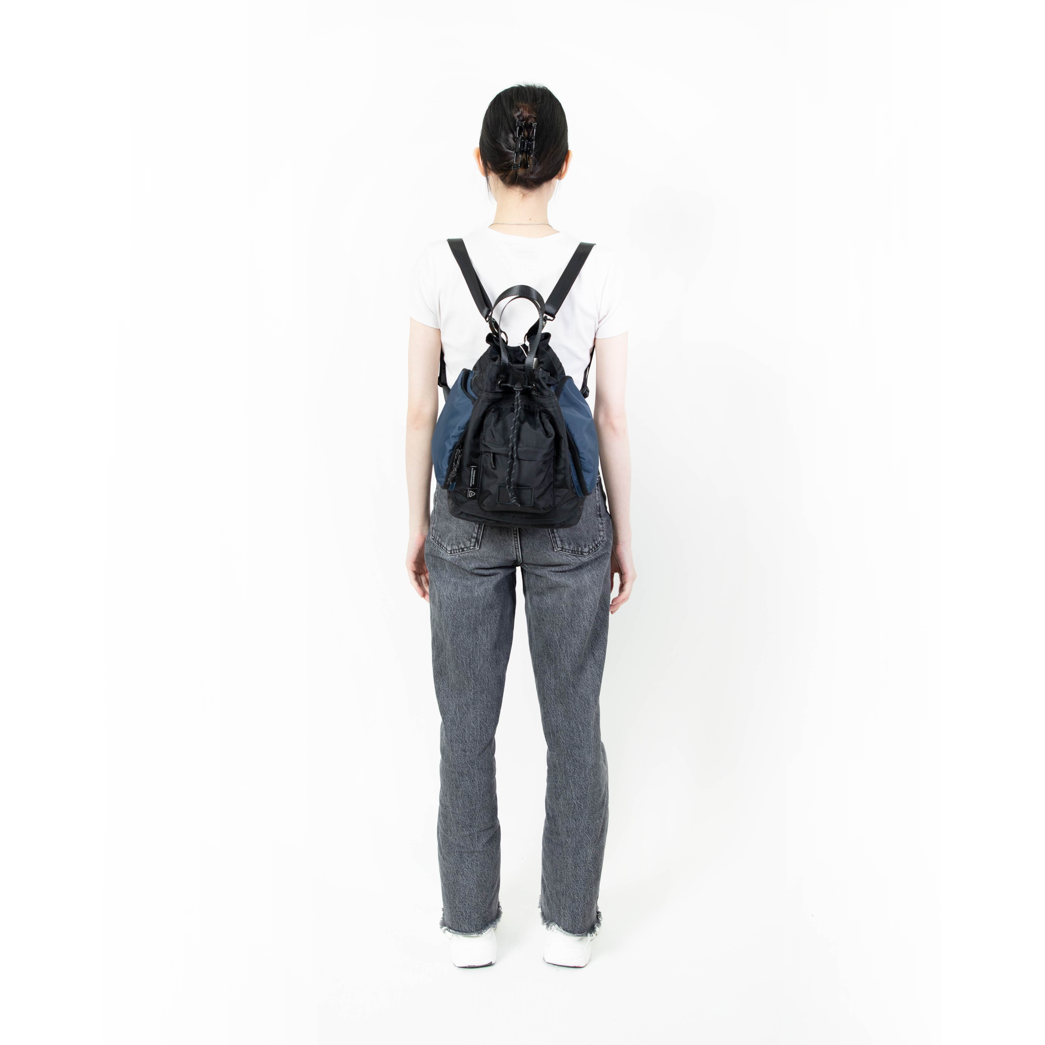 Pyramid Go Wild Series Black & Navy Backpack