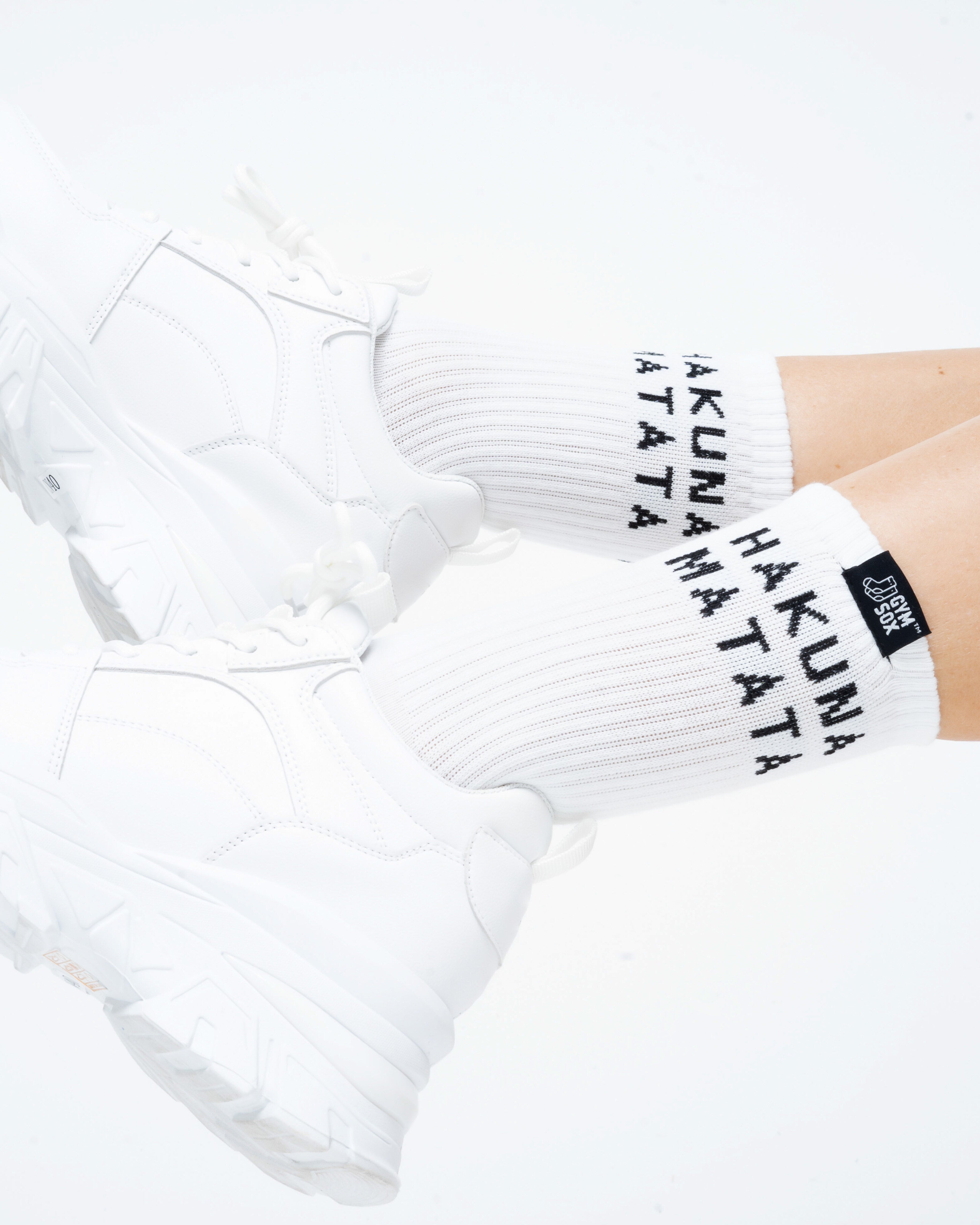 Gym Sox Hakuna Matata Socks – unisex cotton motivational socks