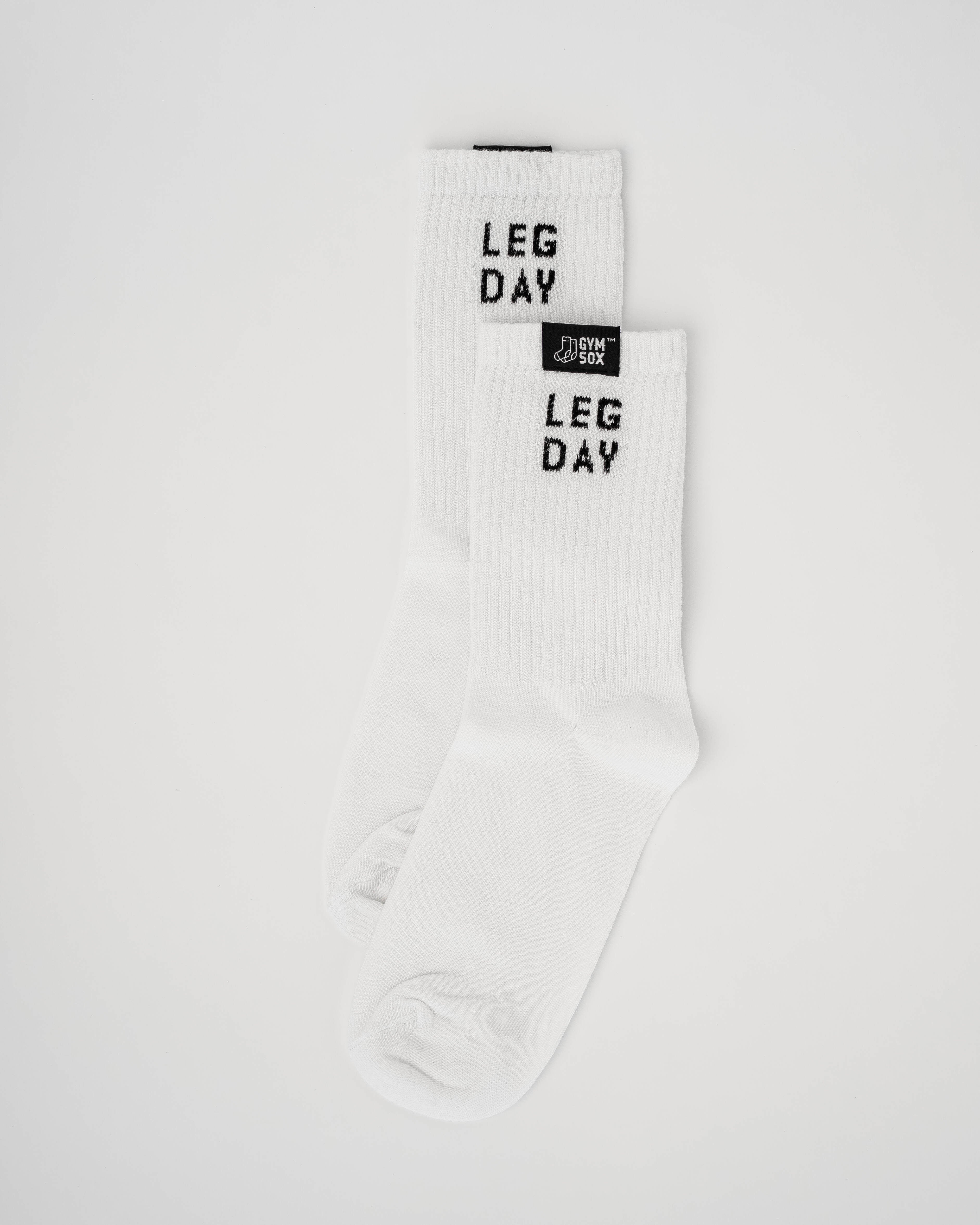 Dubai, UAE, Shopiva Gym Sox Leg Day Socks – workout socks “Leg Day” slogan