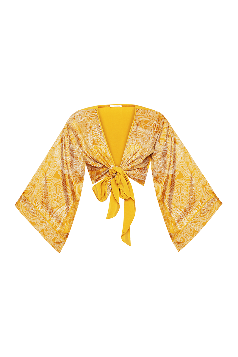 Johona Tie Front Blouse