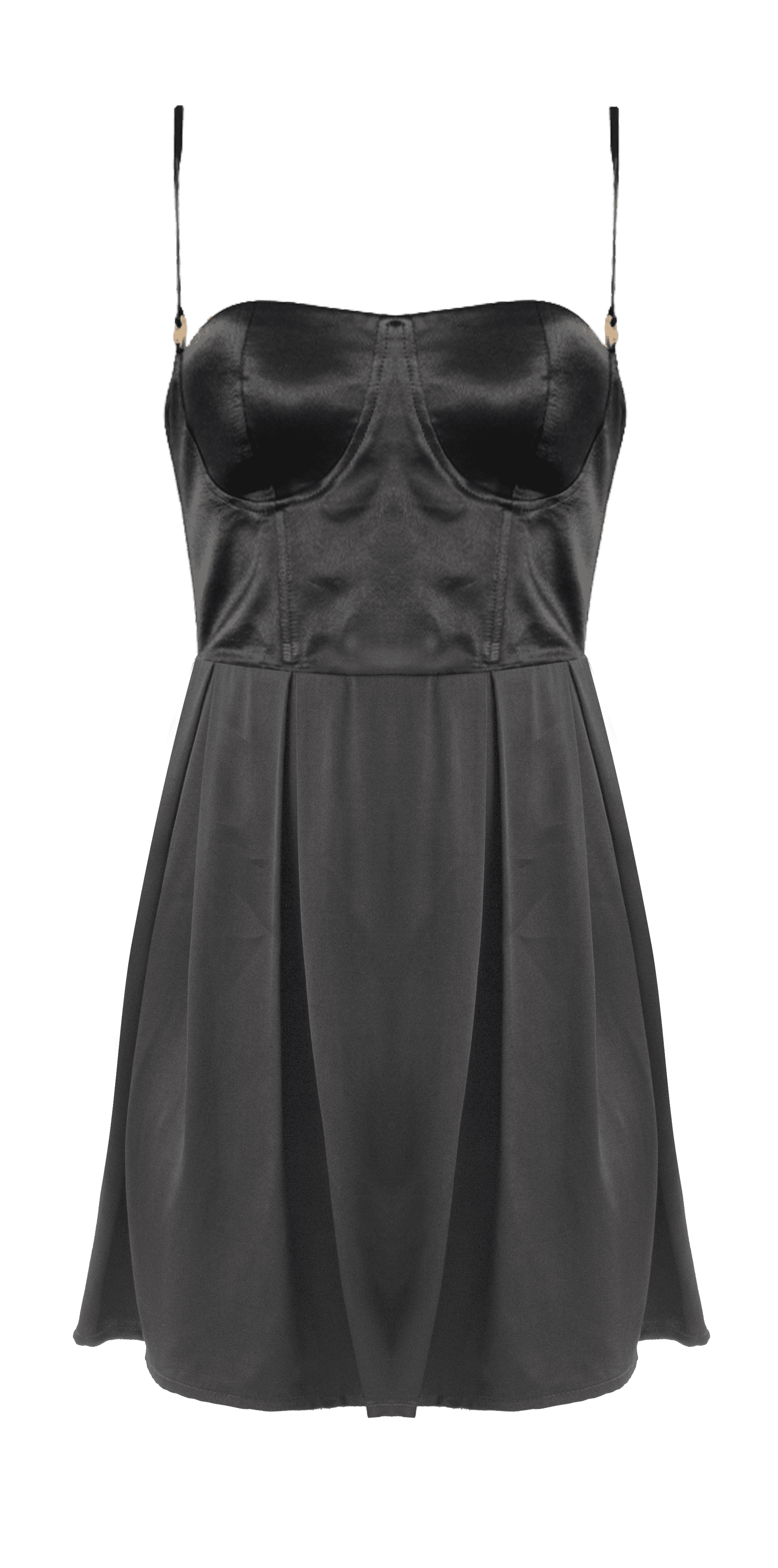 Dubai, UAE, Shopiva Movom Vega mini bustier dress – women’s evening mini dress with structured bustier top and adjustable straps