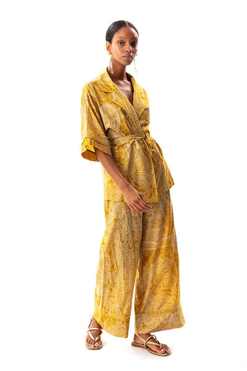 Johona Pajama Style Shirt