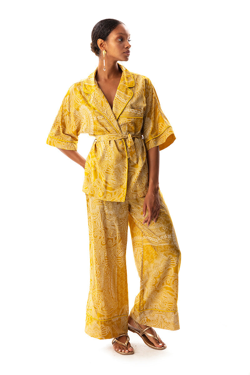 Johona Pajama Style Shirt