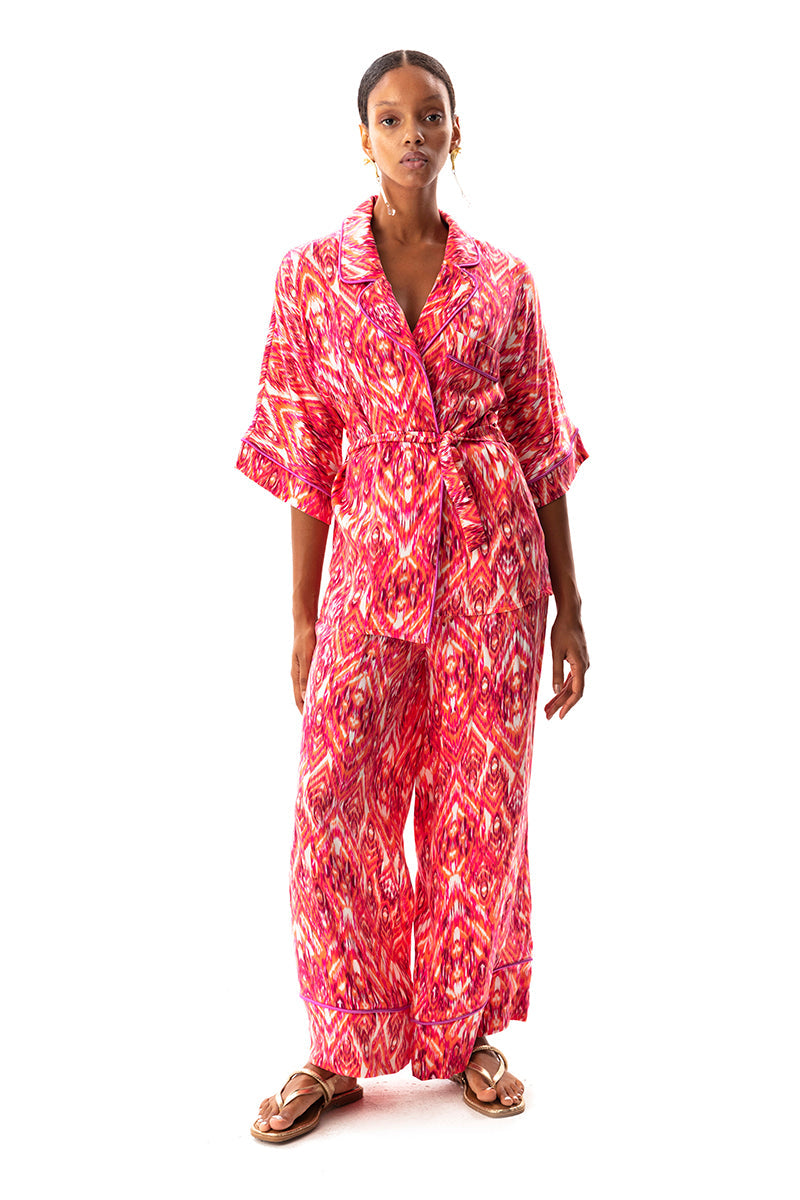 Santo Pajama Style Shirt