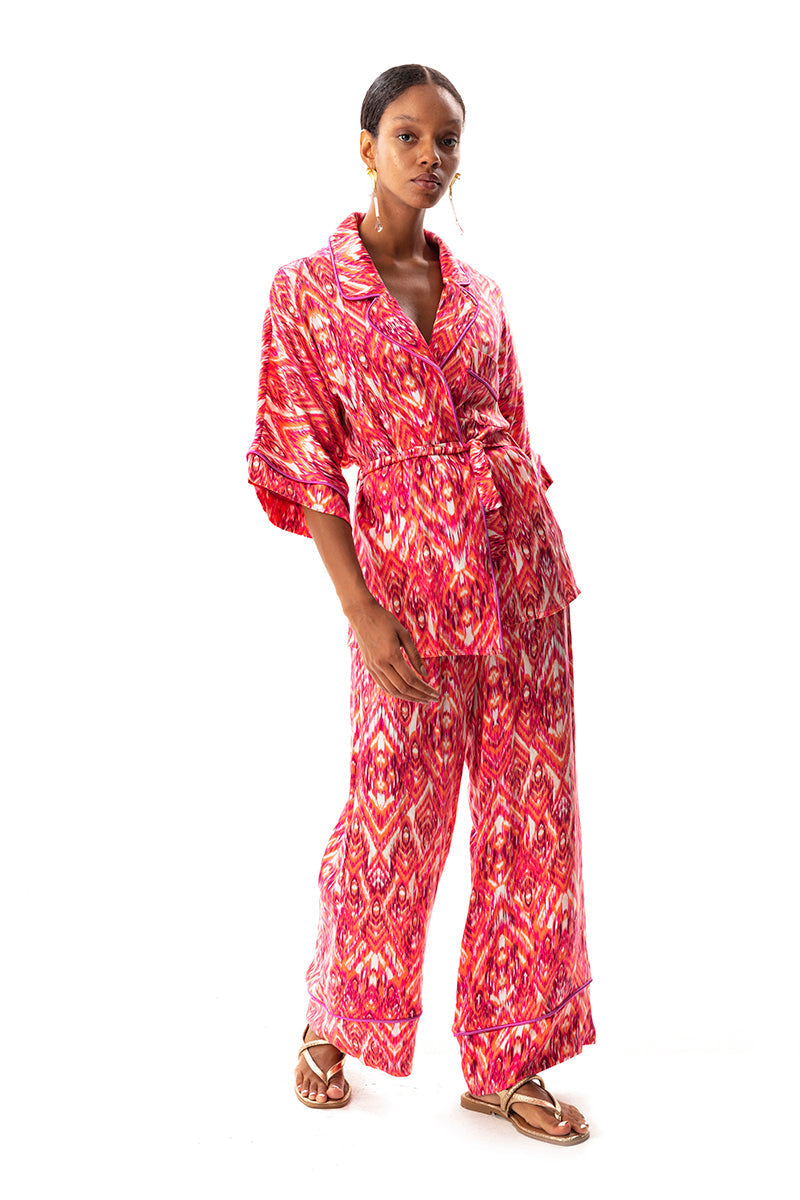 Santo Pajama Style Shirt