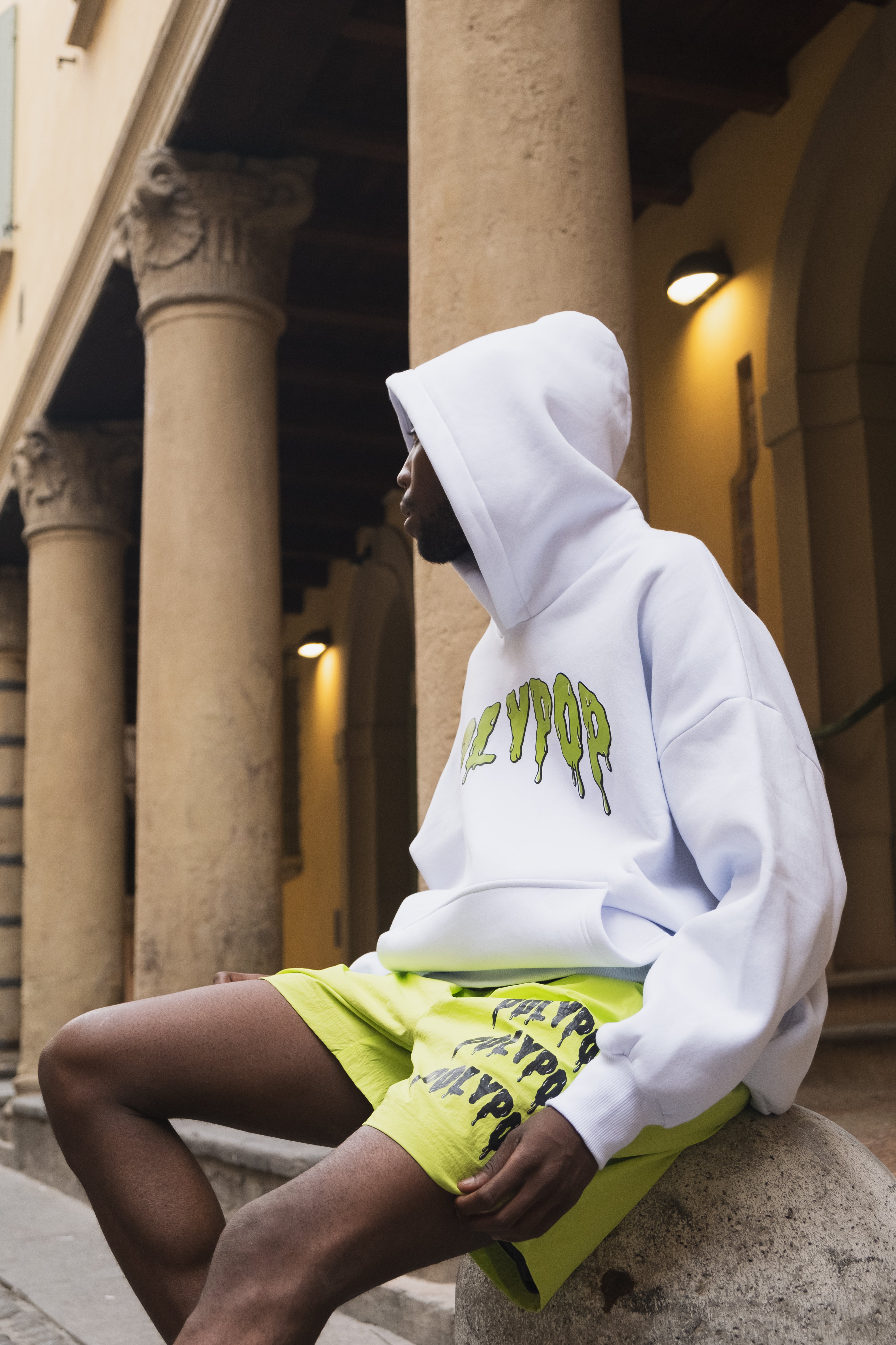 "Melted Polypop" Neon Shorts