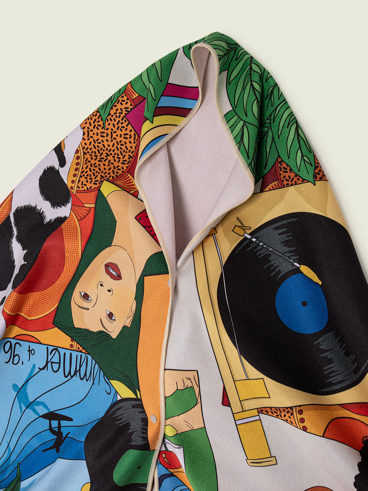 Dubai, UAE, Shopiva Narrae Sweet Reminiscence Beach Towel quick-dry polyester nylon towel unisex