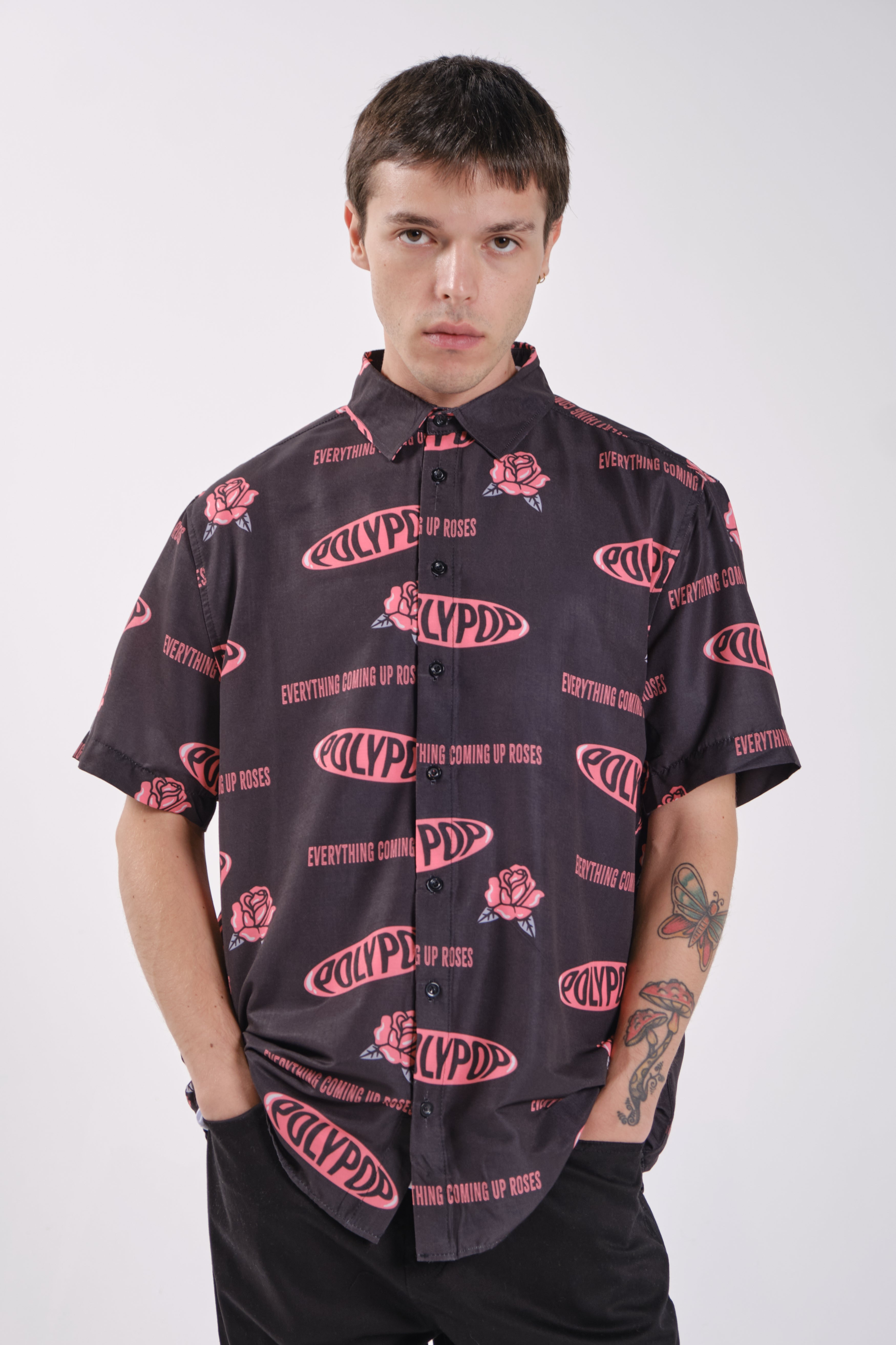 "Roses" Short Sleeve Shirt