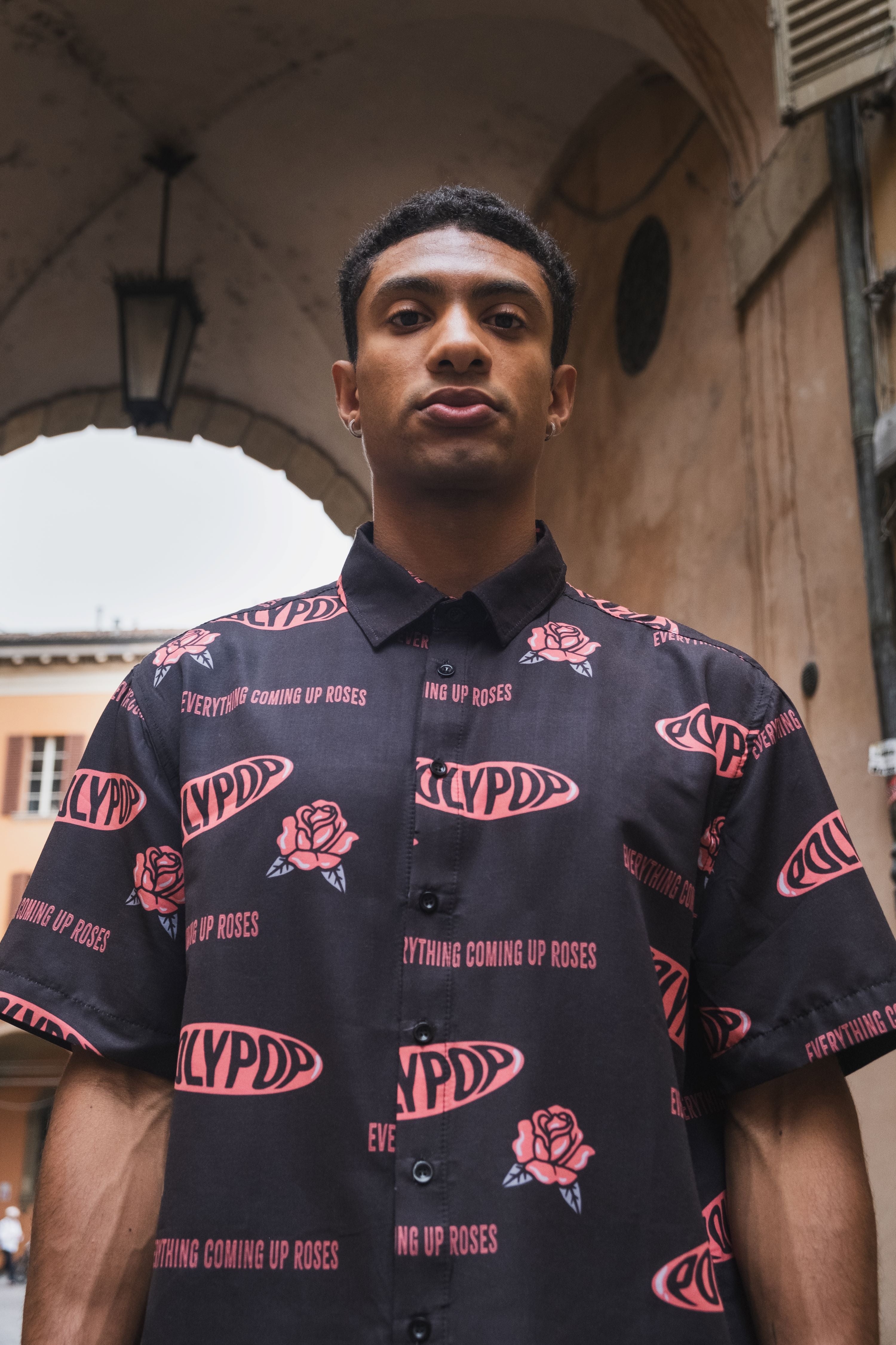 "Roses" Short Sleeve Shirt