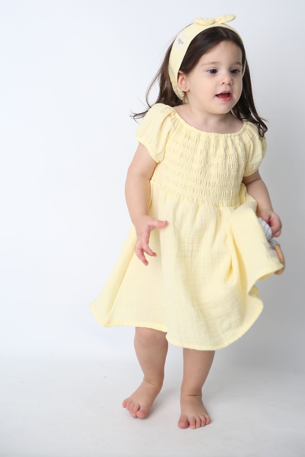 Muslin Smocked Dress Sunlit Summer