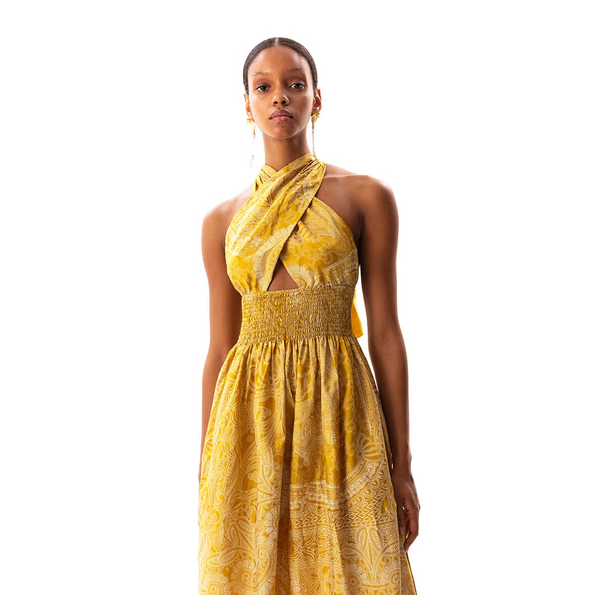 Johona Criss Cross Maxi Dress