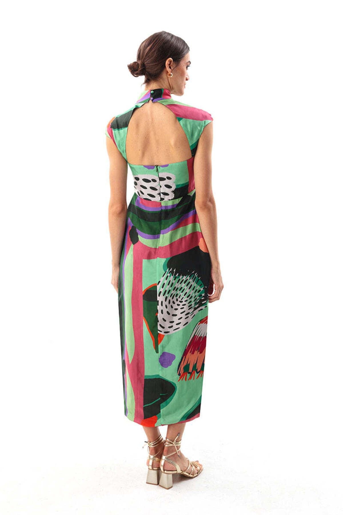 Sylvia Maxi Cheongsam Dress