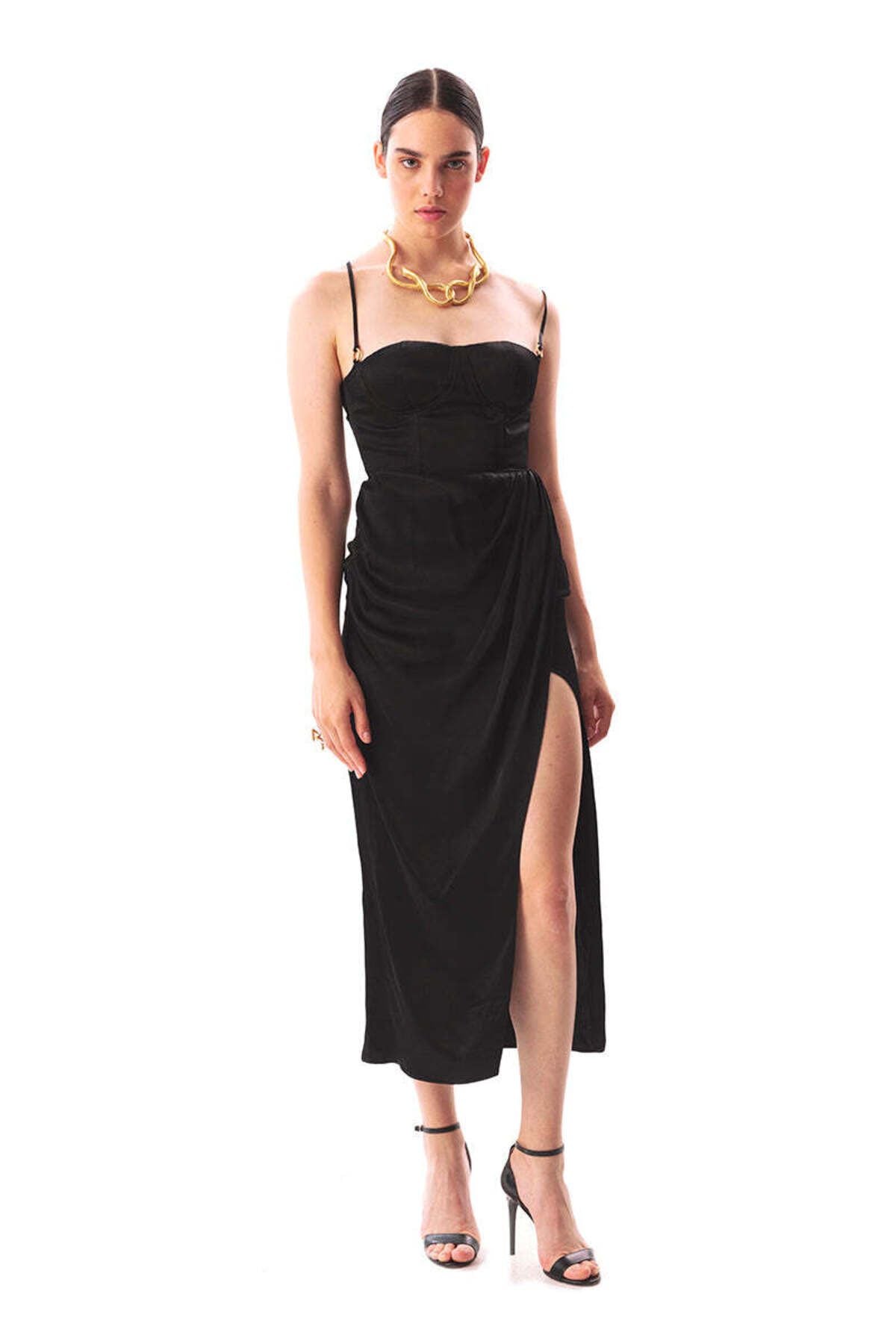 Vega Maxi Bustier Dress