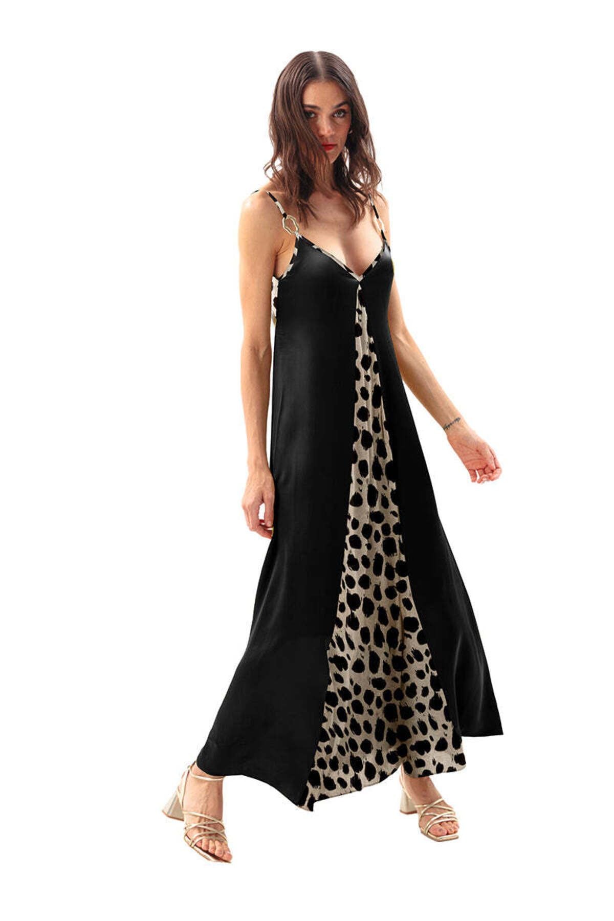 Astral V Neck Maxi Dress