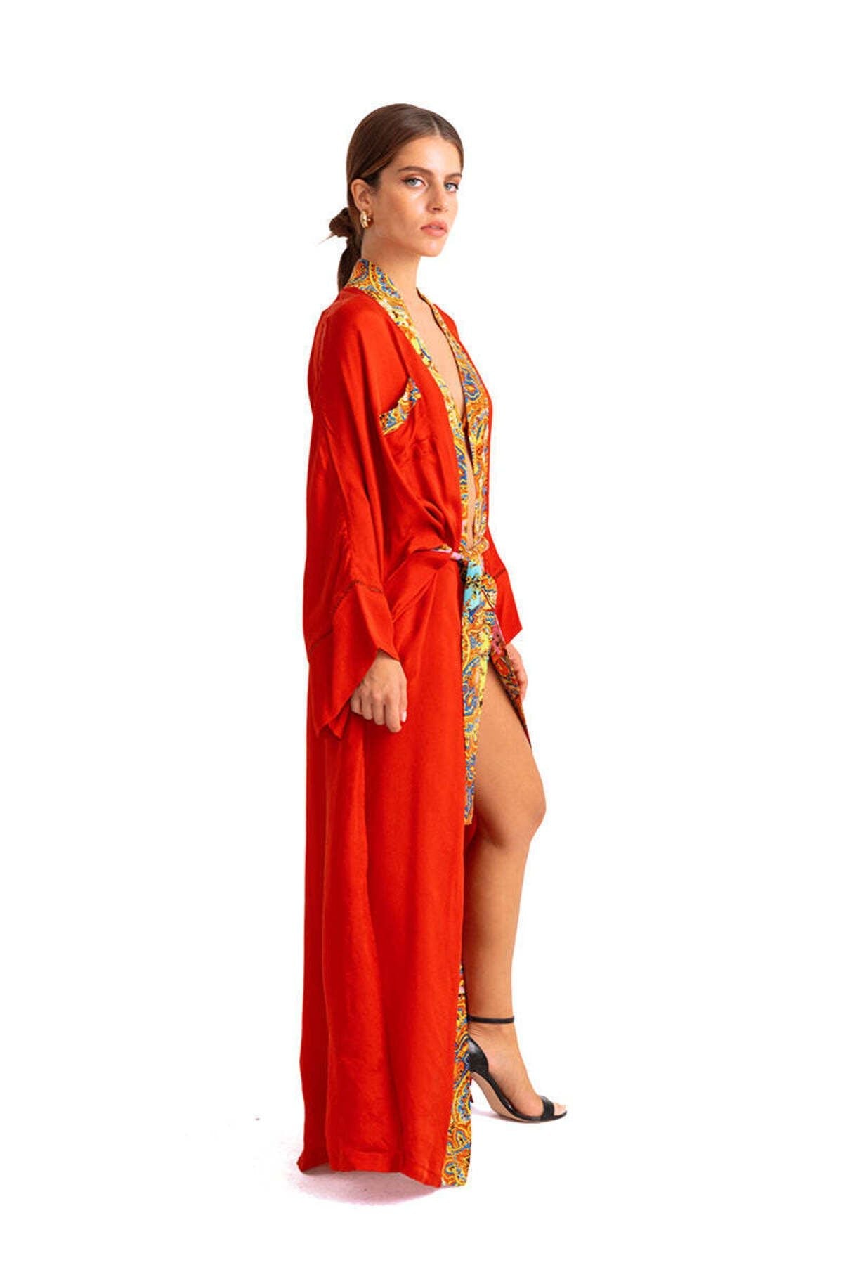 Poppy Kimono