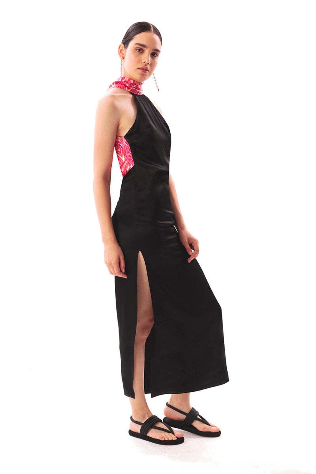 Vega Halter Neck Dress