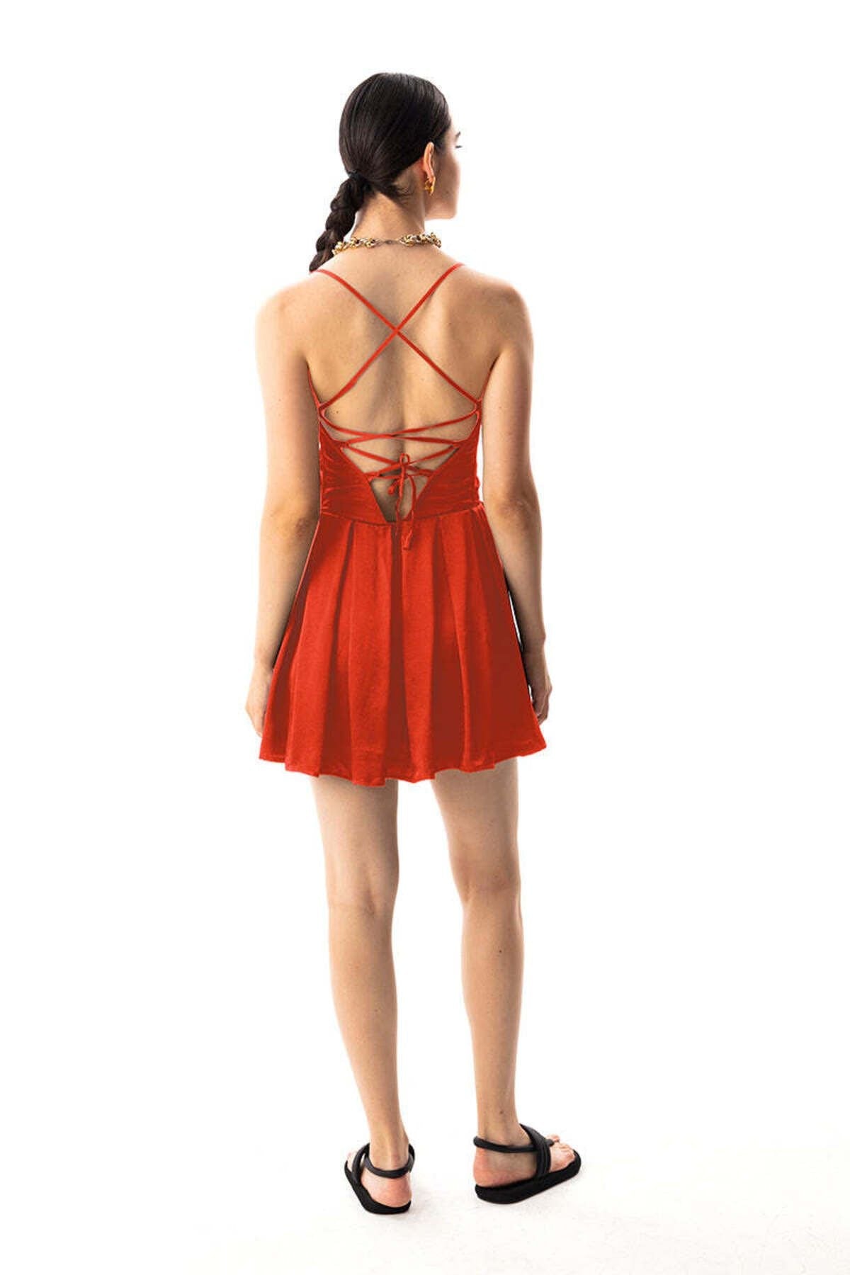 Scarlet Mini Bustier Dress