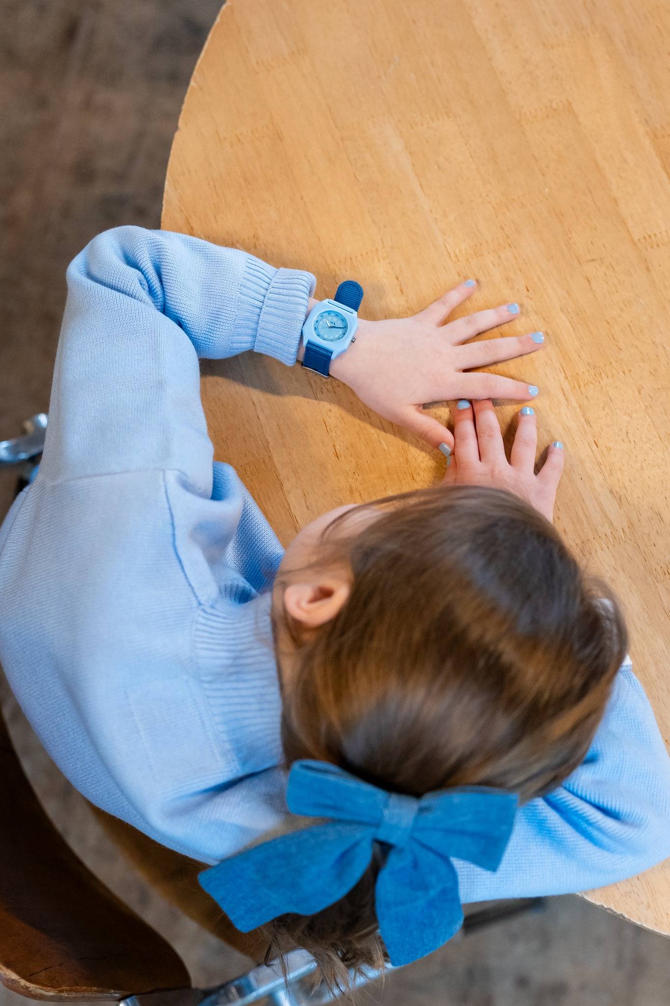 Mini Kyomo Blue Cotton Candy Kid’s Watch – stylish blue kids watch waterproof