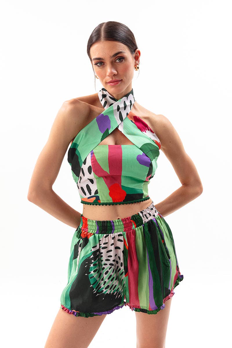 Sylvia High Waist Shorts