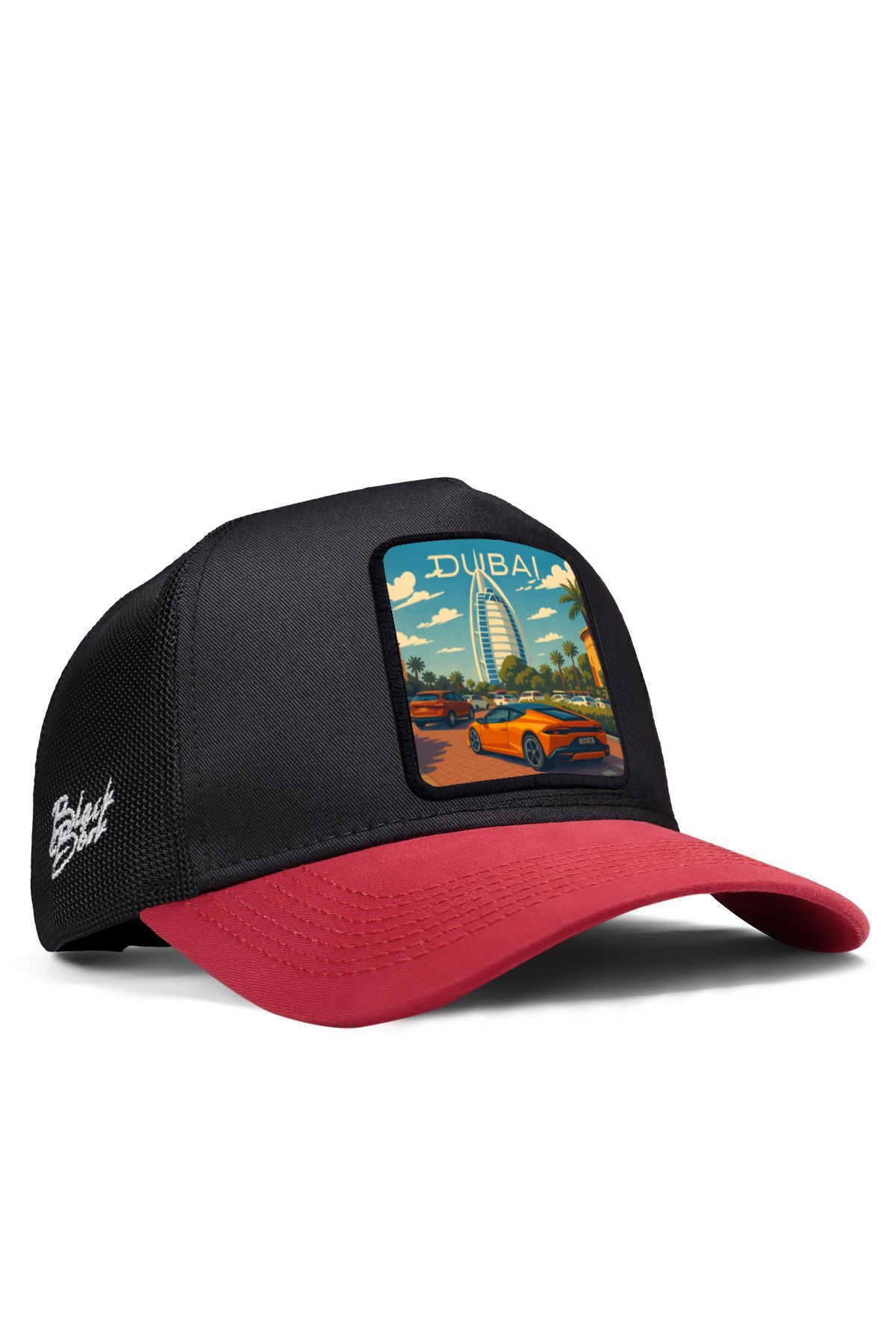 Dubai Burj Al Arab Luxury Car Unisex Trucker Hat