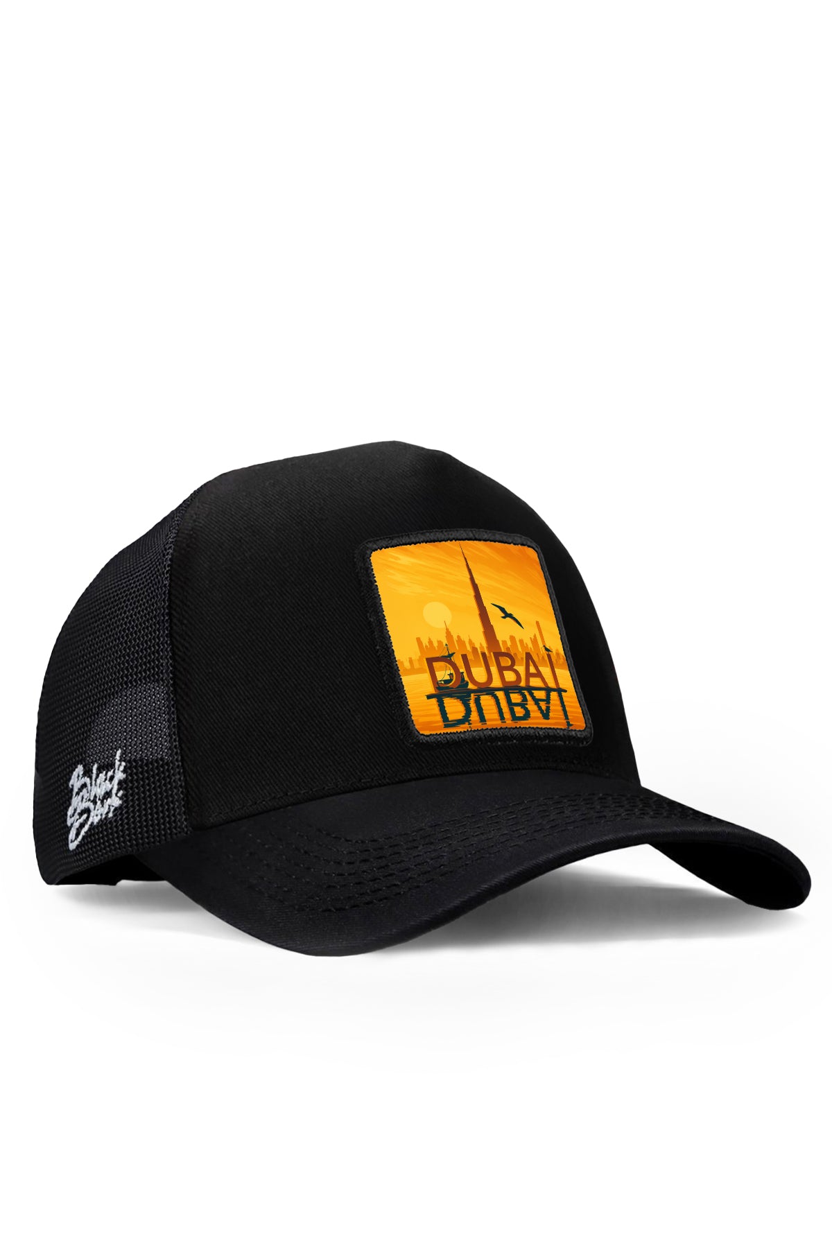 Dubai Sunset Skyline Unisex Trucker Hat