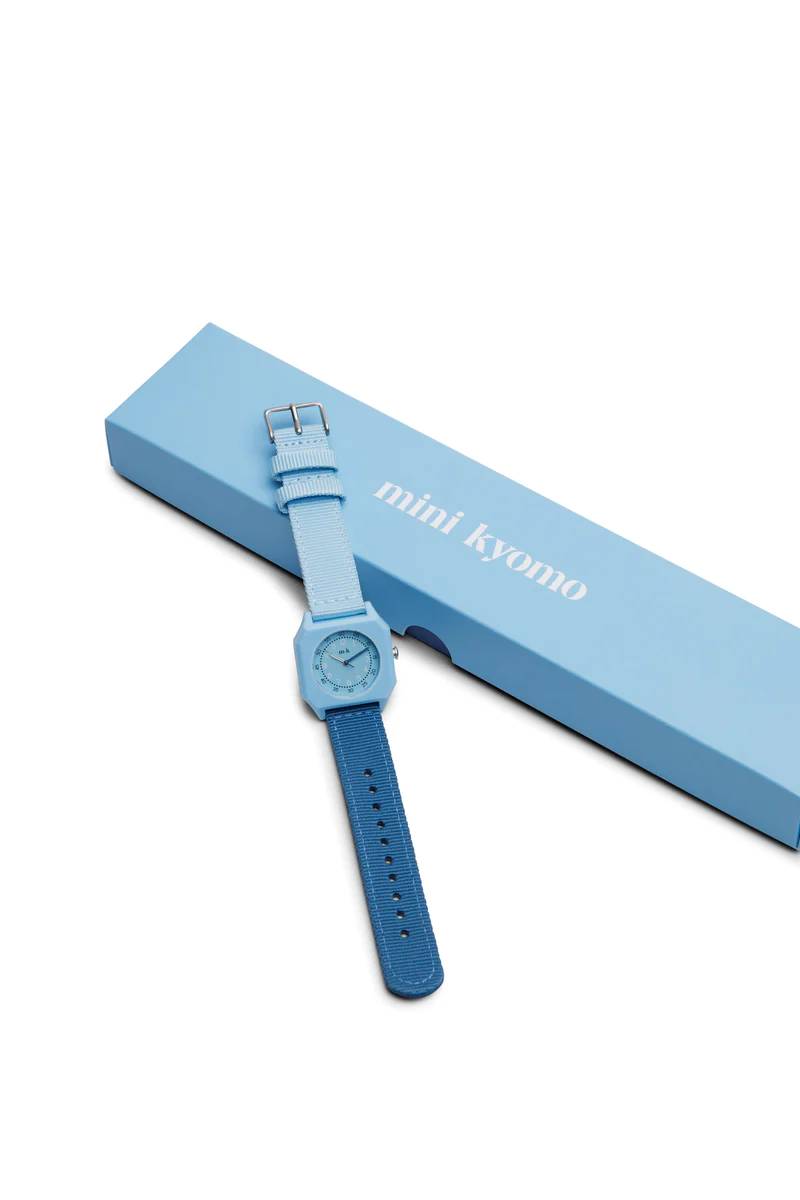 Mini Kyomo Blue Cotton Candy Kid’s Watch – teaching time watch for kids