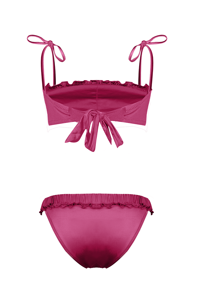 Aster Frill Bikini