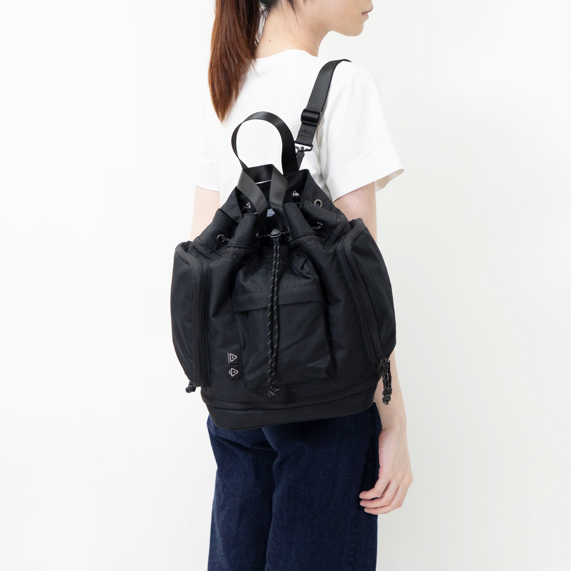 Pyramid Nomad Series Black Backpack