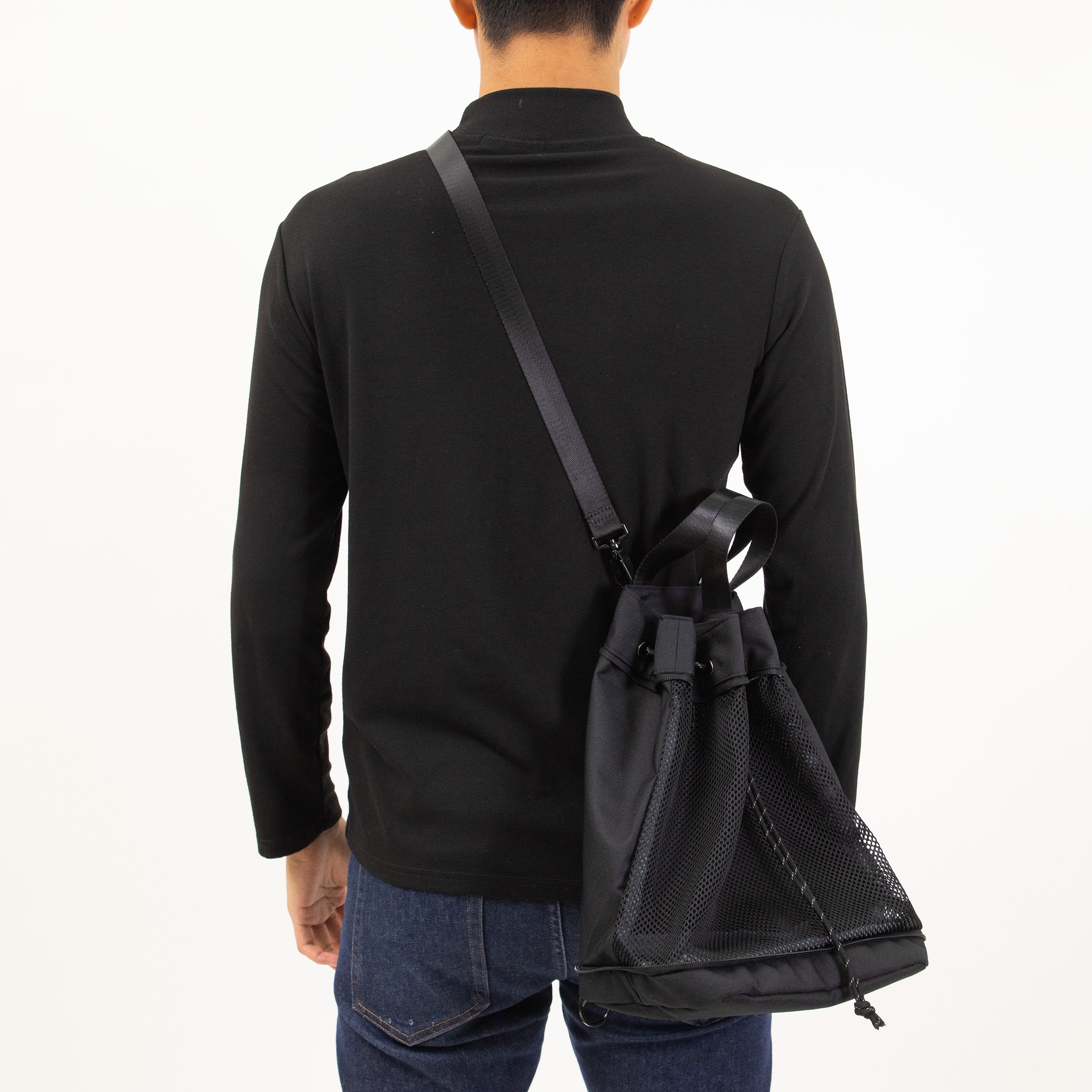 Pyramid Nomad Series Black Backpack