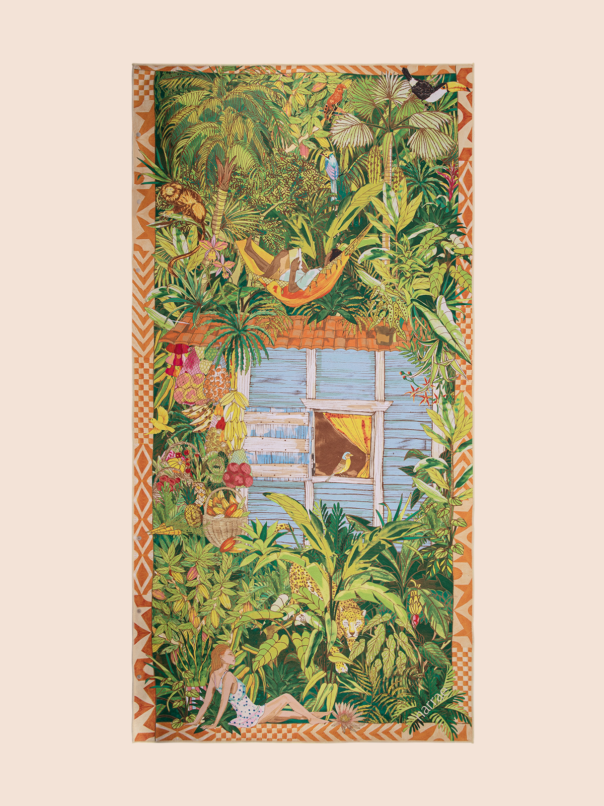 Saudade Beach Towel
