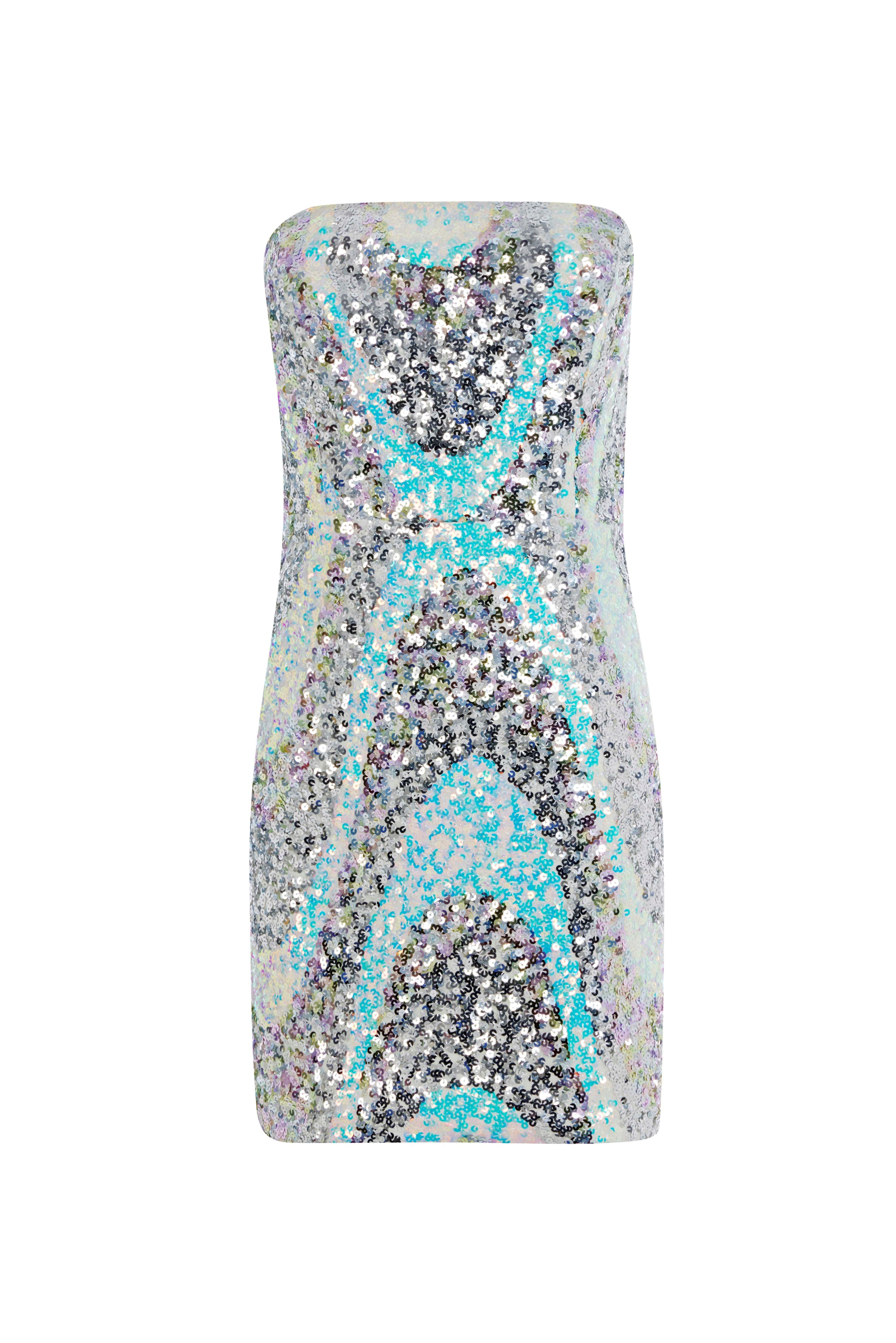Sequined Mini Dress