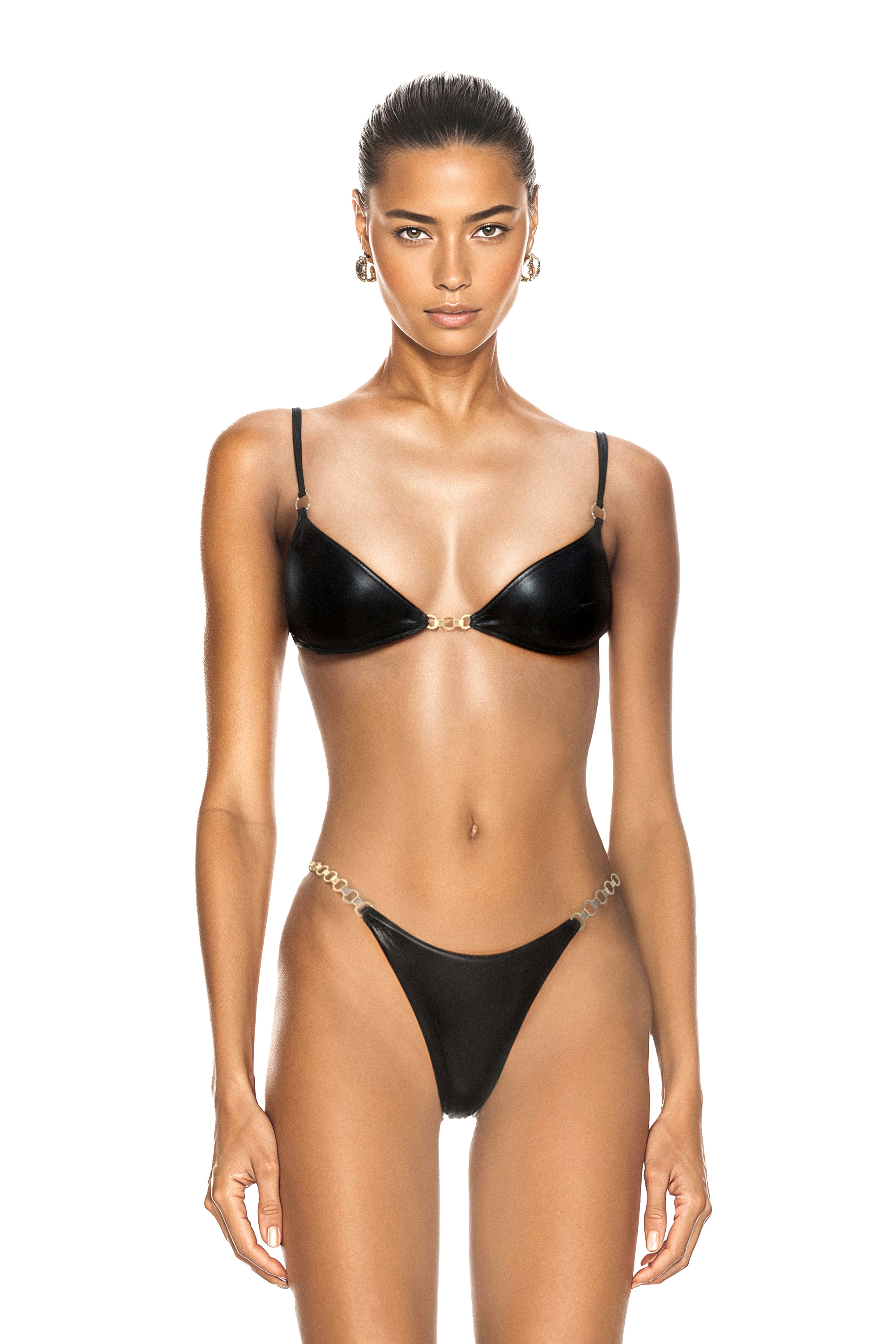 Noir Triangle Bikini