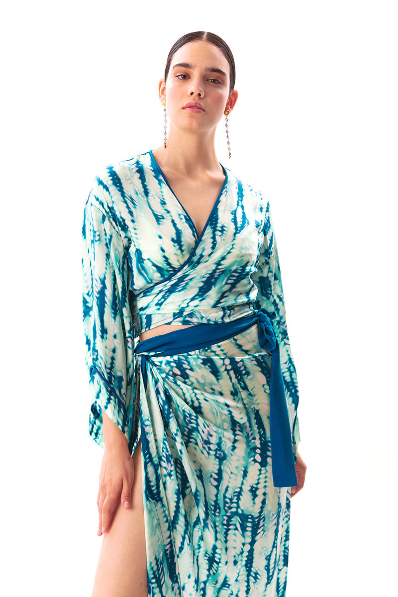 Tao Tie Front Blouse
