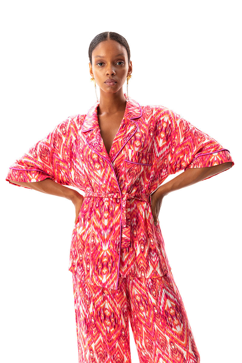 Santo Pajama Style Shirt