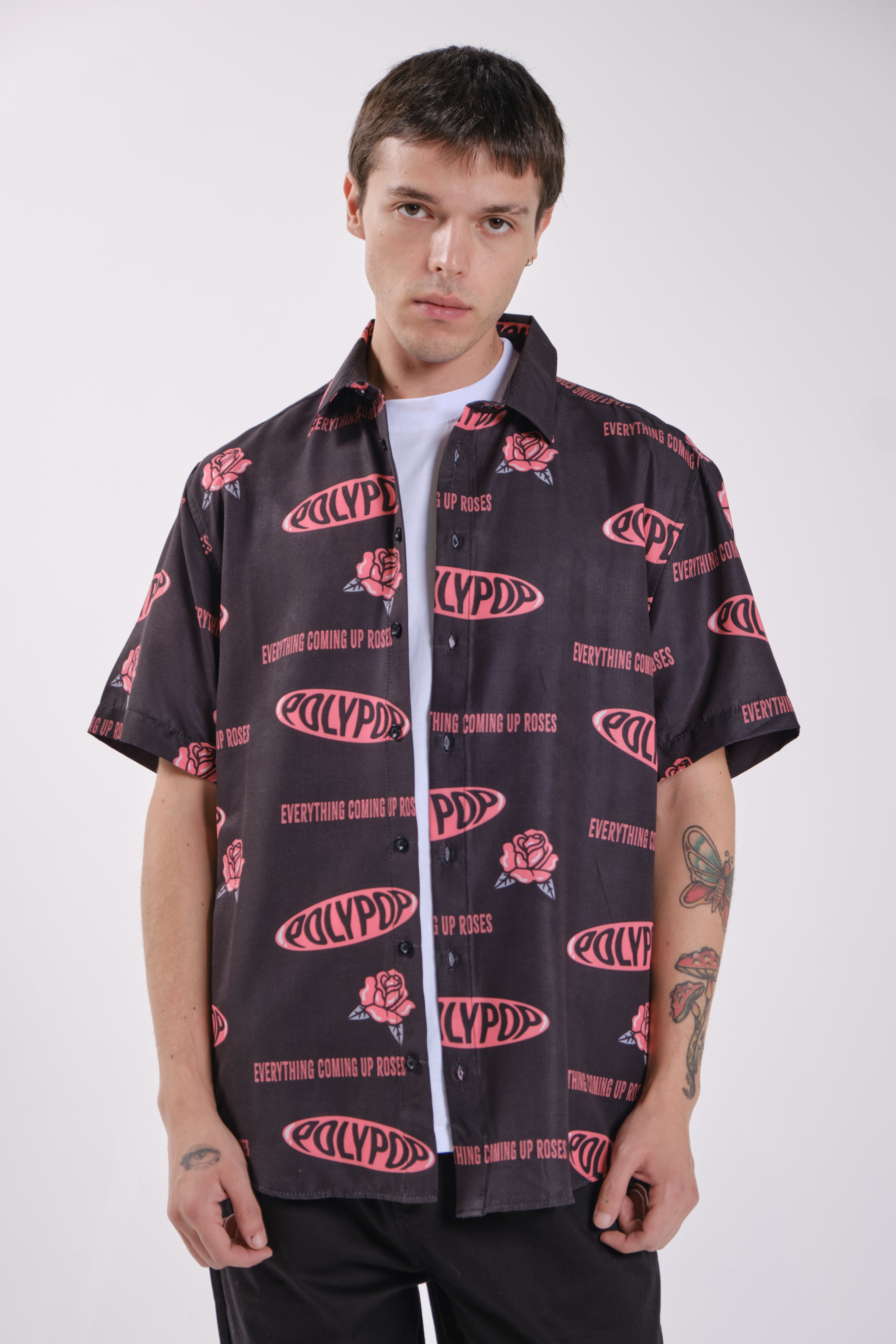 "Roses" Short Sleeve Shirt