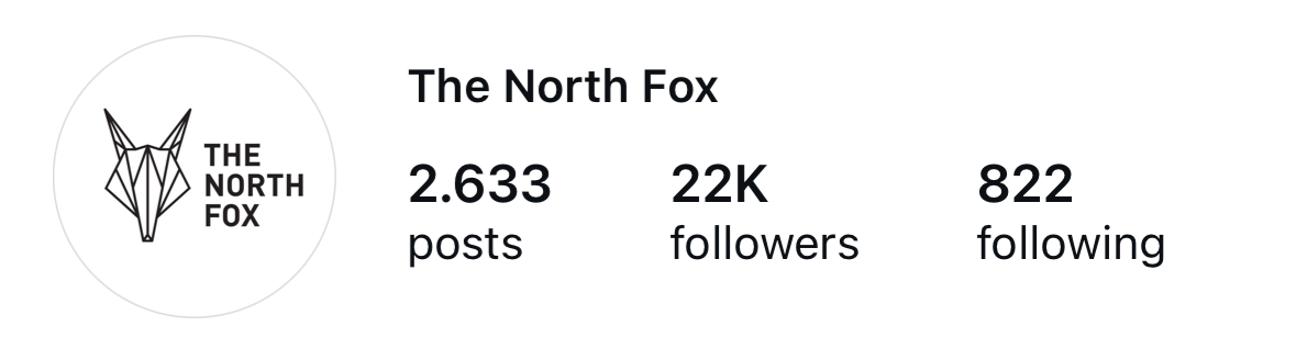 The North Fox Instagram