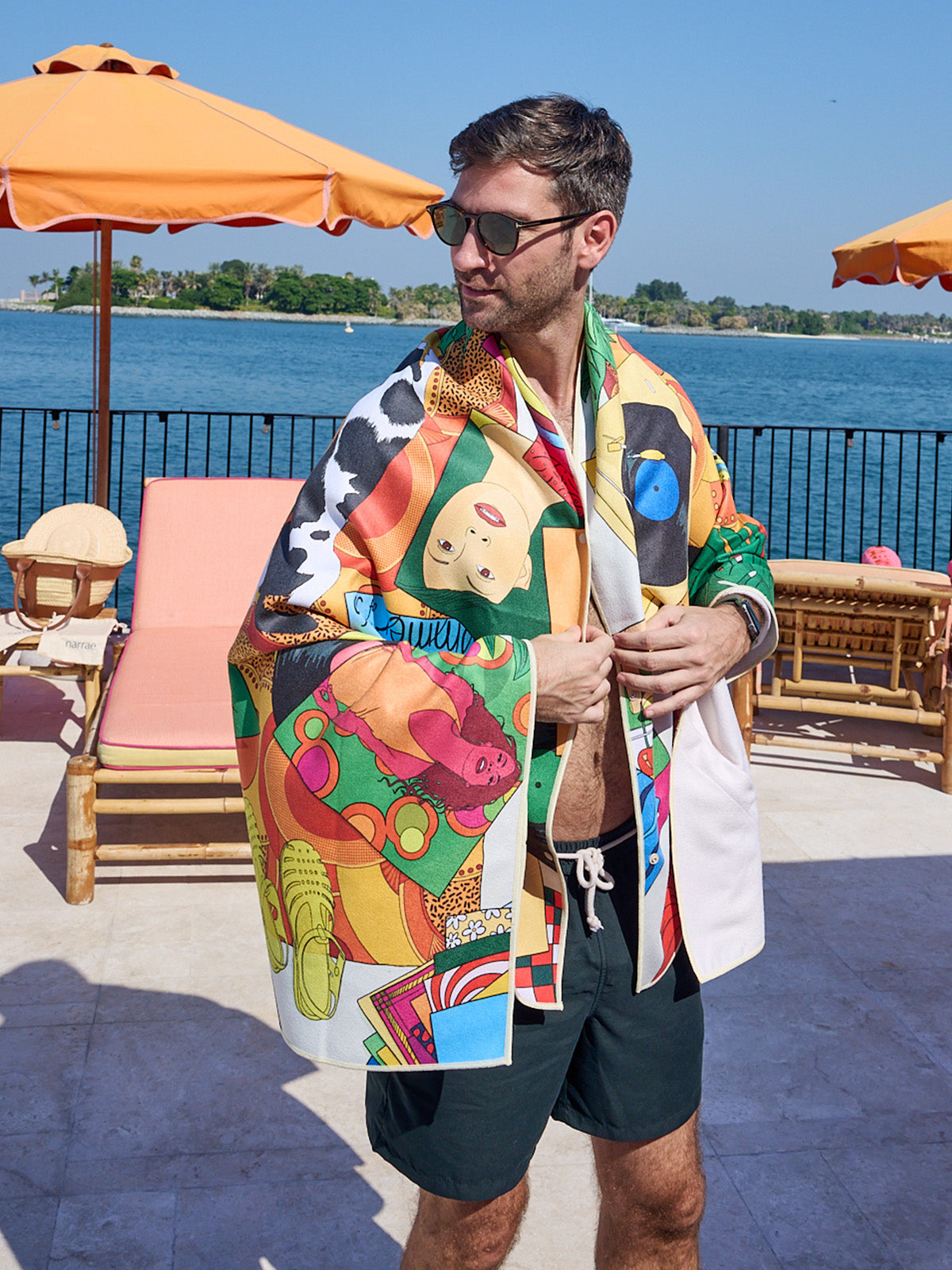 Sweet Reminiscence Beach Towel